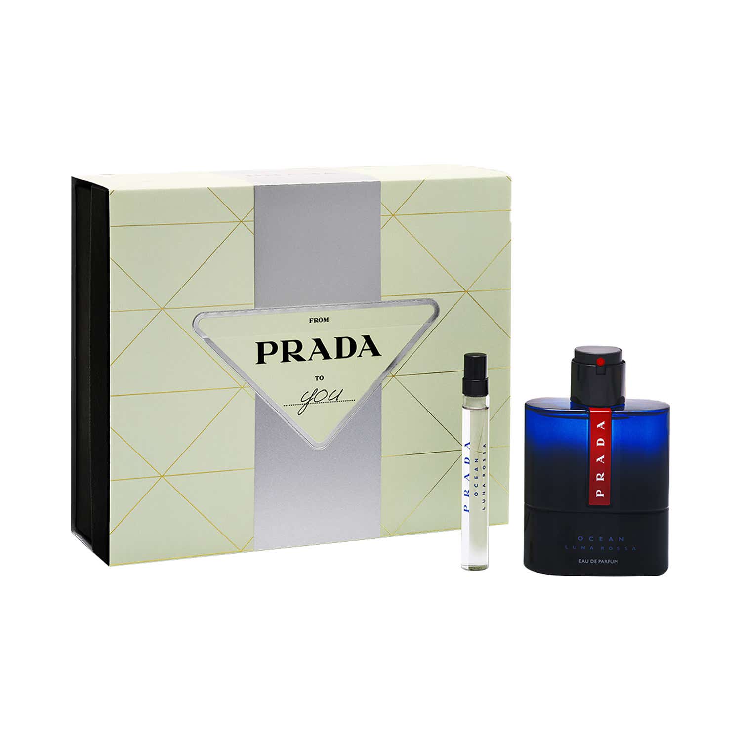 Buy Prada Luna Rossa Ocean Set Eau De Parfum Travel Size Spray