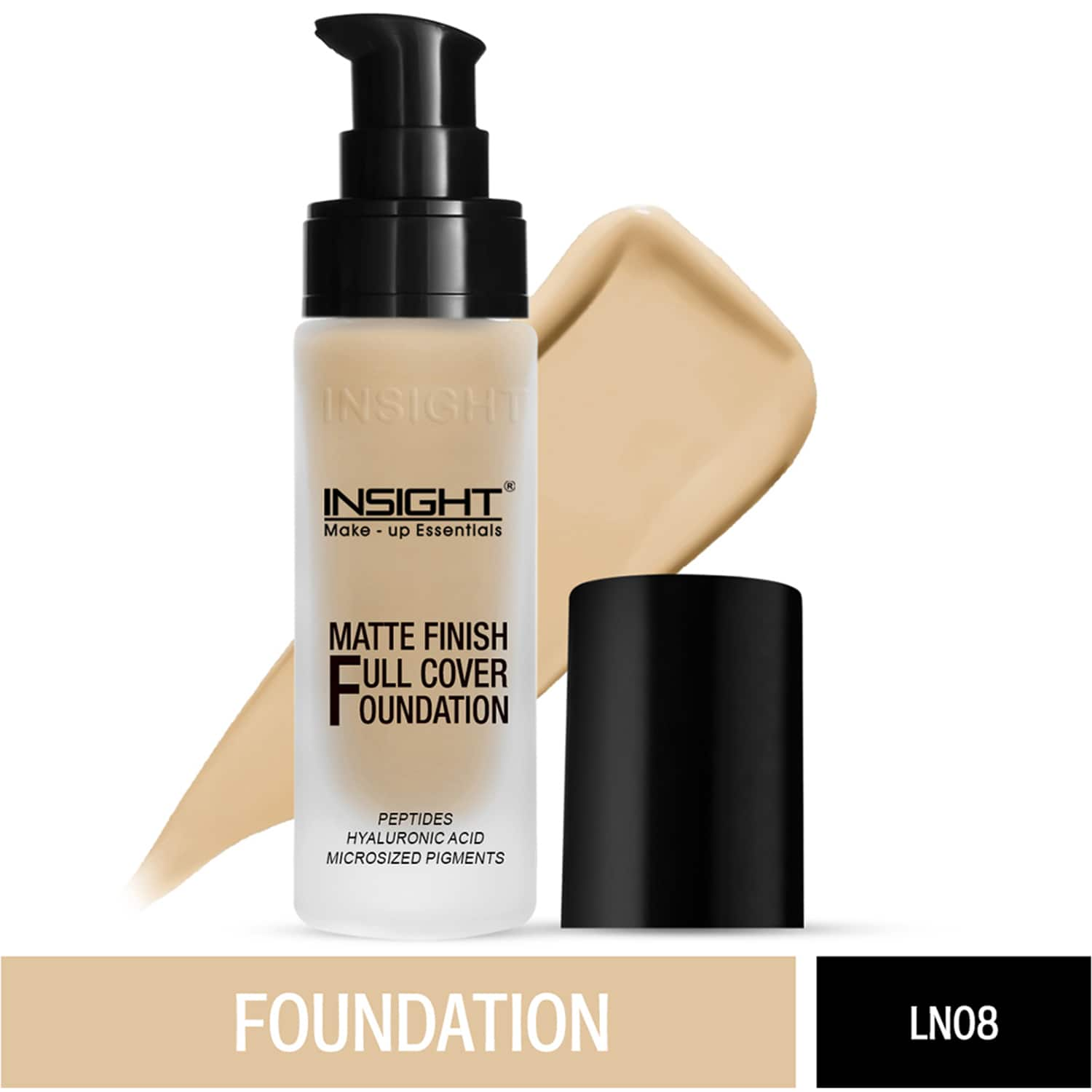 Insight Cosmetics | Insight Cosmetics Matte Finish Full Cover Foundation - LN08 (30ml)