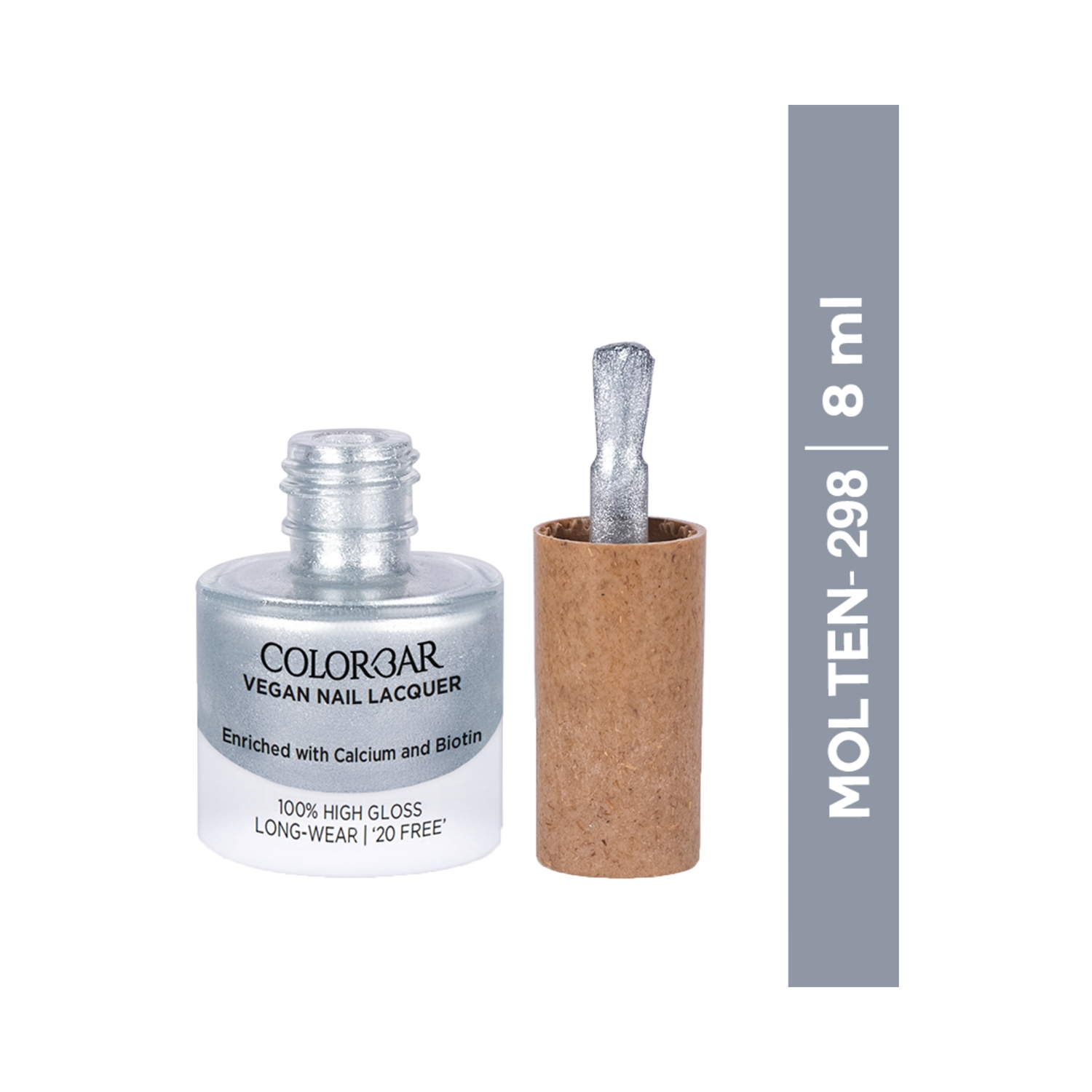 Colorbar Vegan Nail Lacquer - 298 Molten (8 ml)