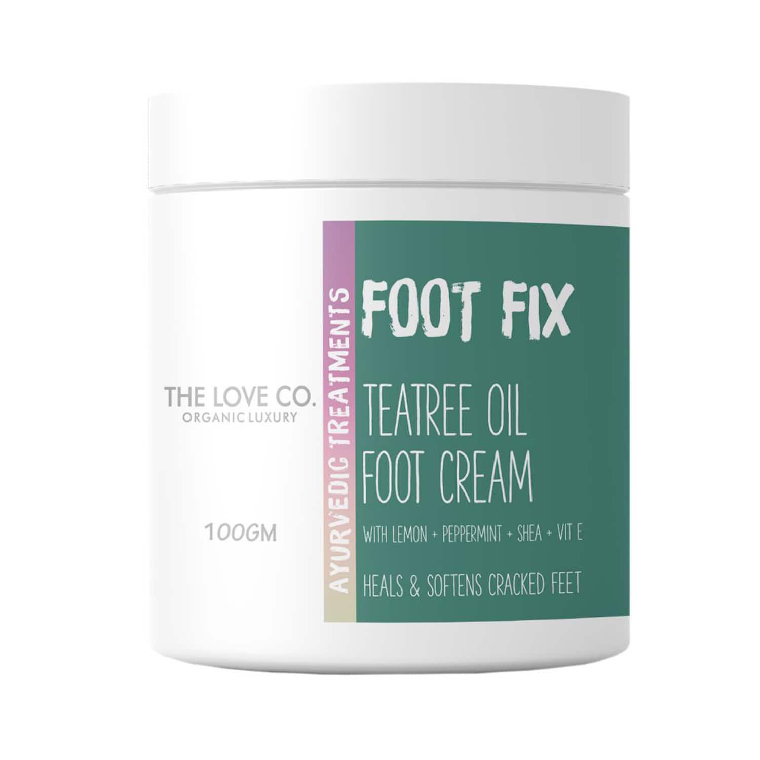 THE LOVE CO. | THE LOVE CO. Foot Fix Tea Tree Oil Foot Cream (100g)