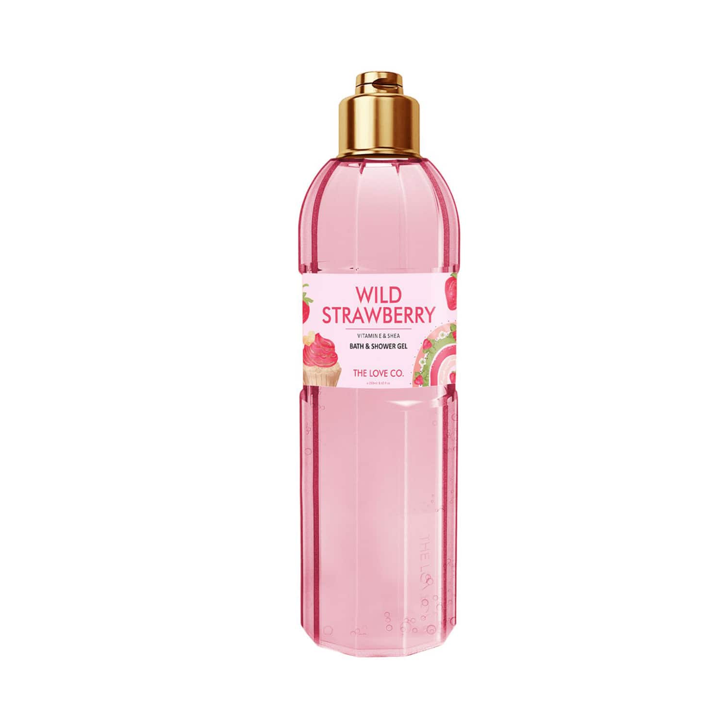 THE LOVE CO. | THE LOVE CO. Wild Strawberry Bath and Shower Gel (250ml)