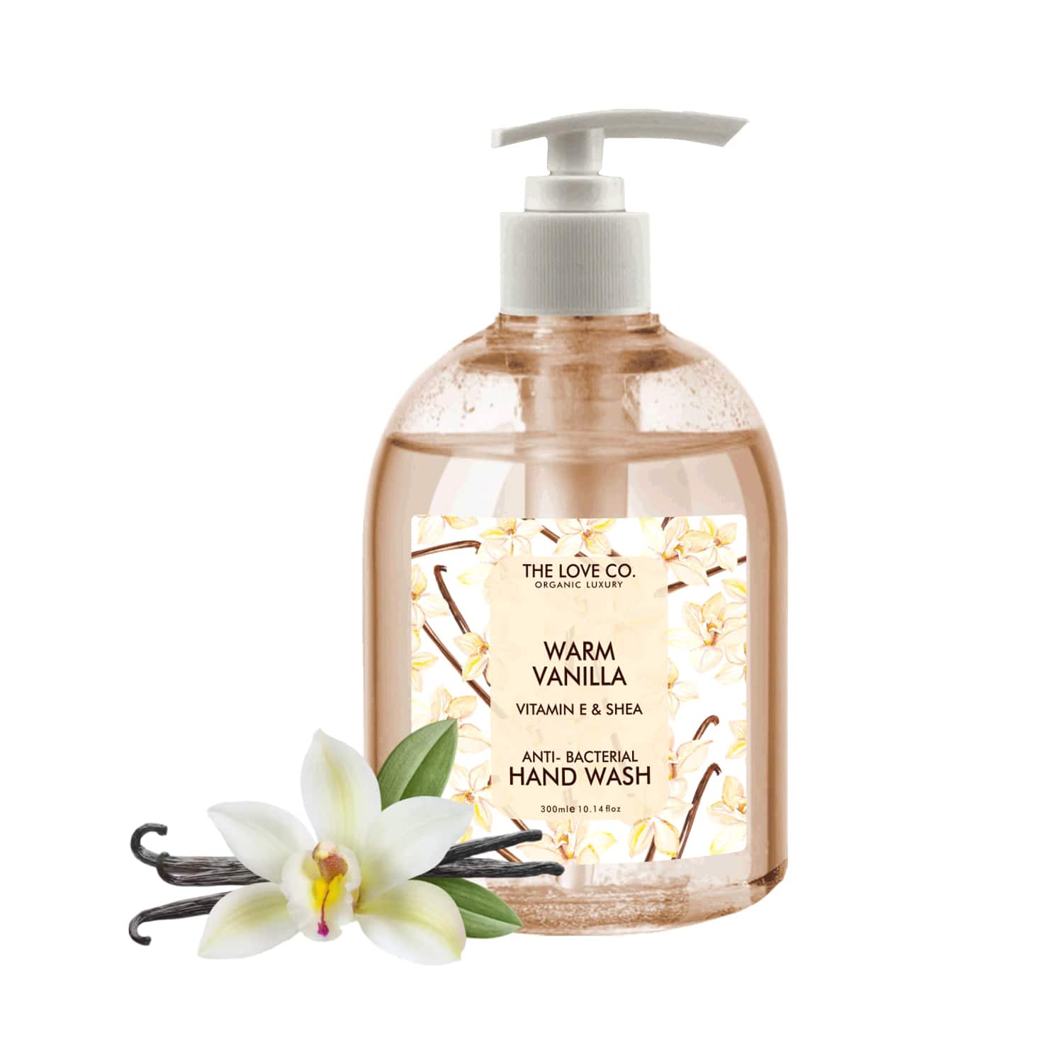 THE LOVE CO. | THE LOVE CO. Warm Vanilla Hand Wash (300ml)