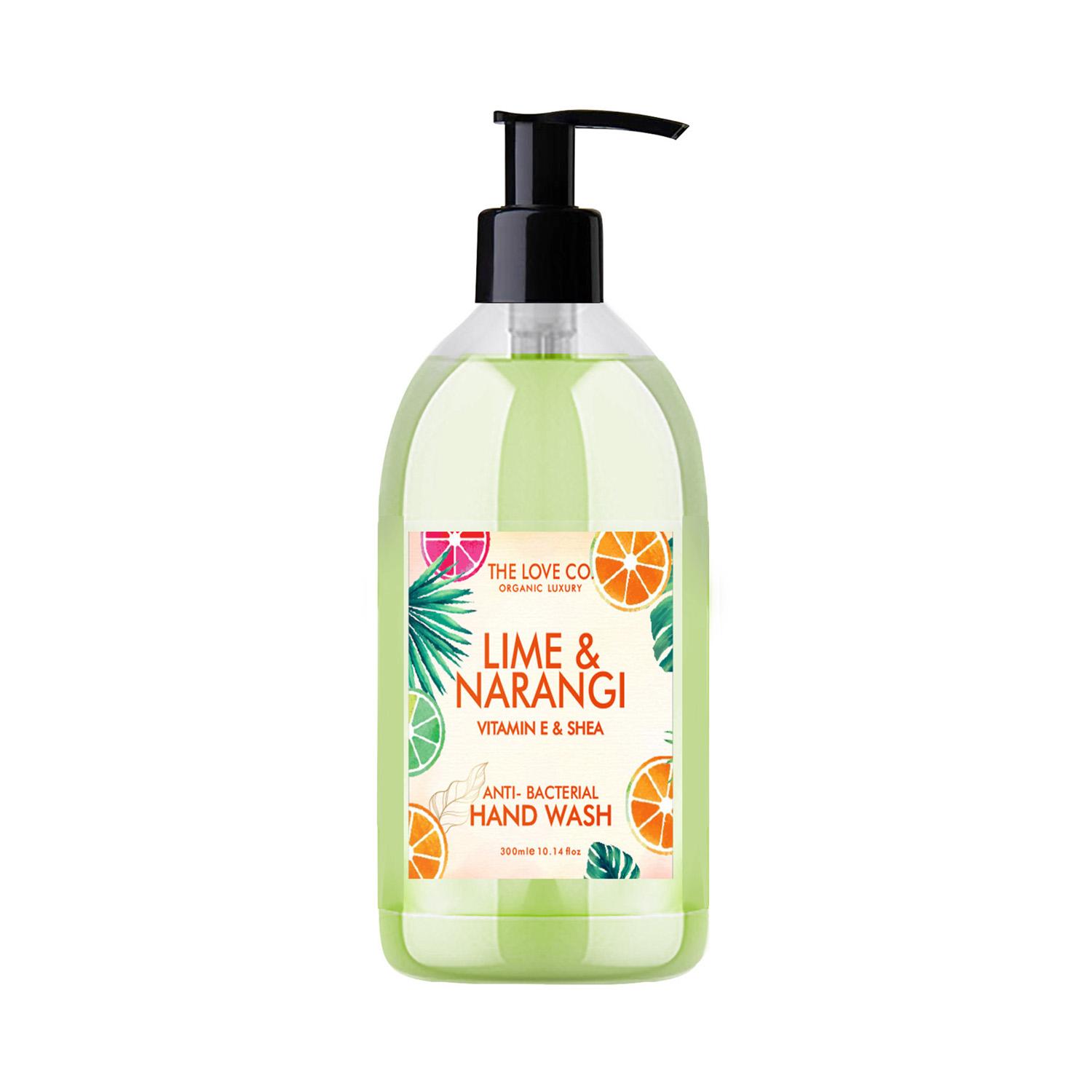 THE LOVE CO. | THE LOVE CO. Lime and Narangi Hand Wash For Moisturized Hand (300ml)