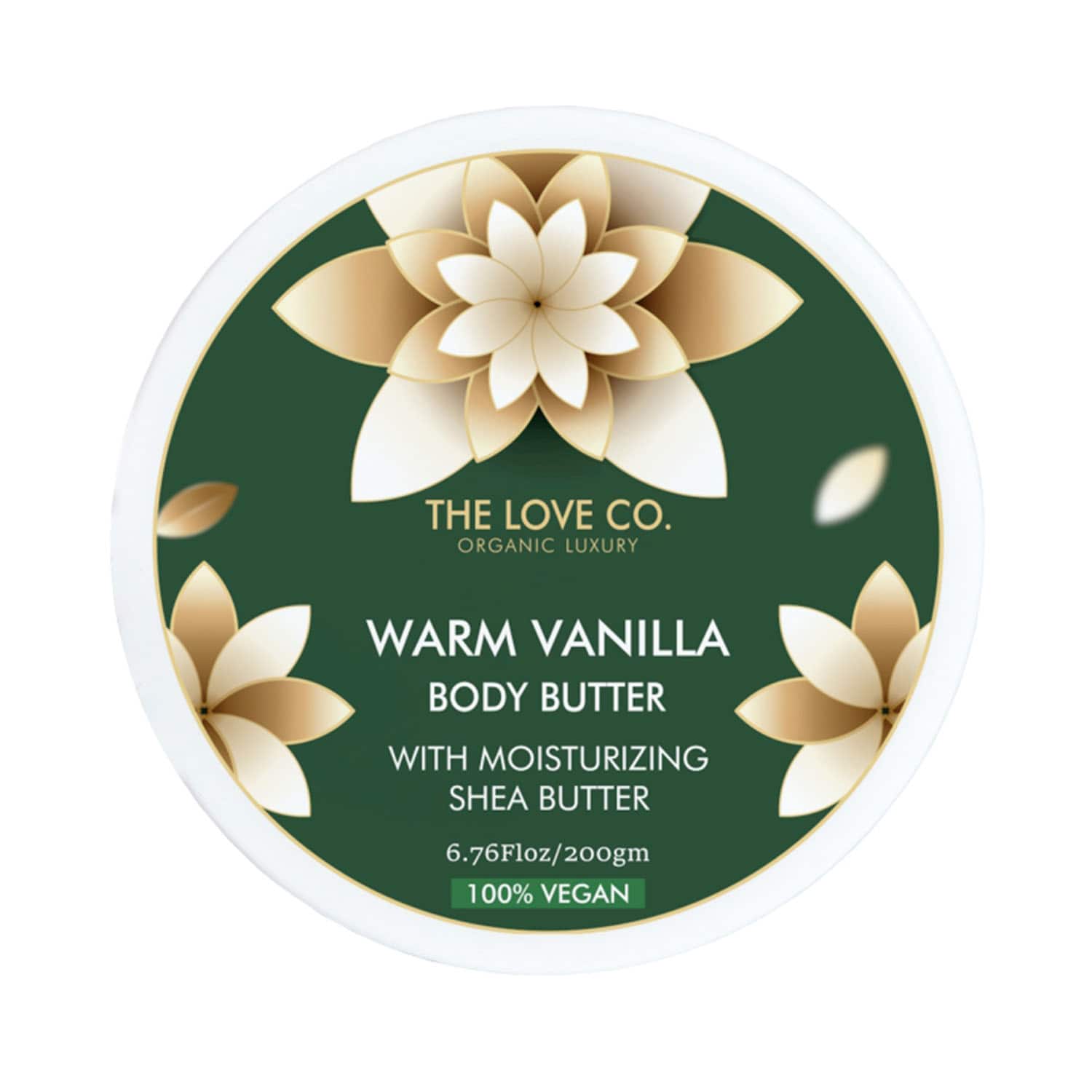 THE LOVE CO. | THE LOVE CO. Warm Vanilla Body Butter Deep Moisturization With Pure Shea Butter (200g)