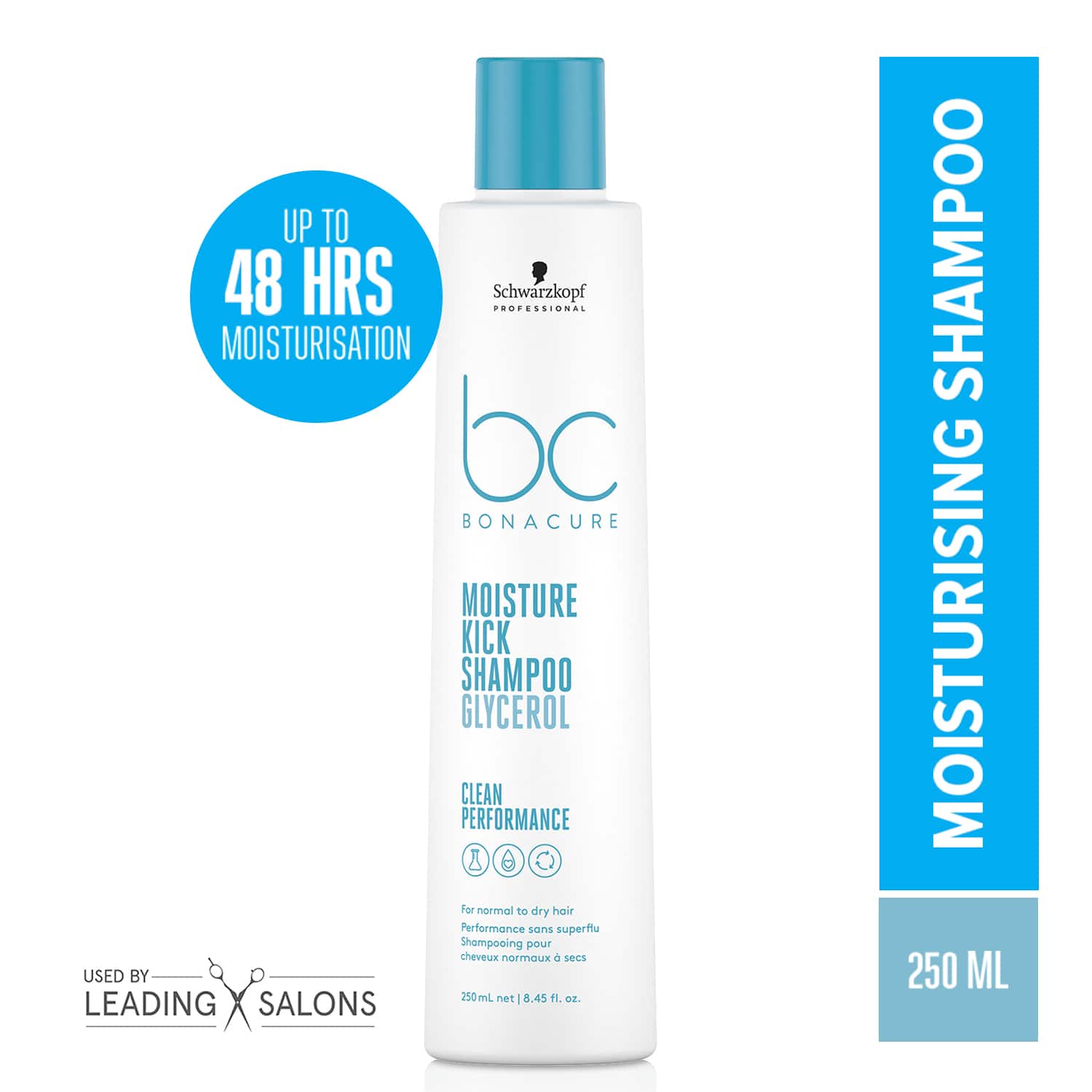 Schwarzkopf Professional | Schwarzkopf Professional Bonacure Moisture Kick Shampoo With Glycerol For Dry Hair (250ml)