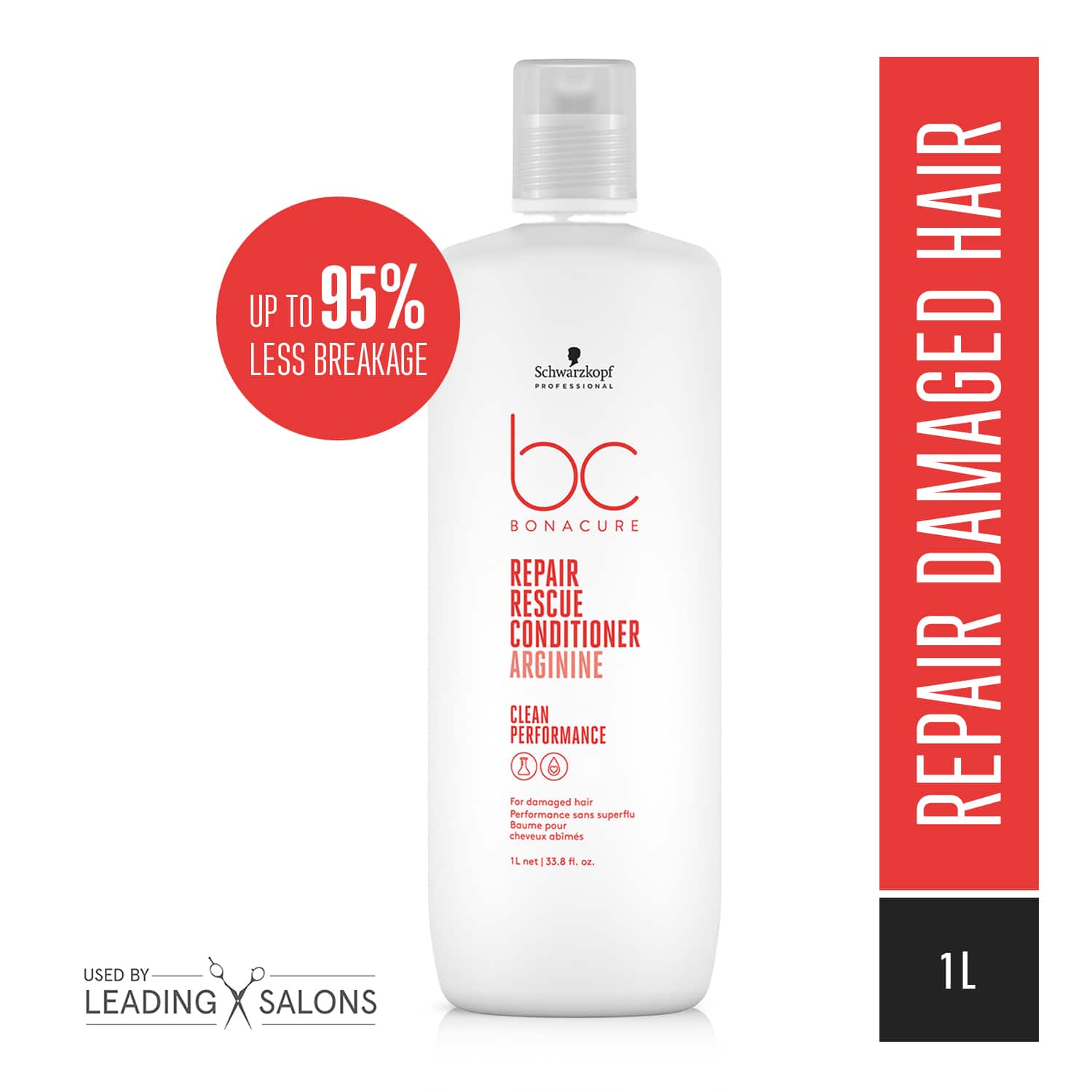 Schwarzkopf Professional | Schwarzkopf Professional Bonacure Repair Rescue Conditioner With Arginine (1000ml)