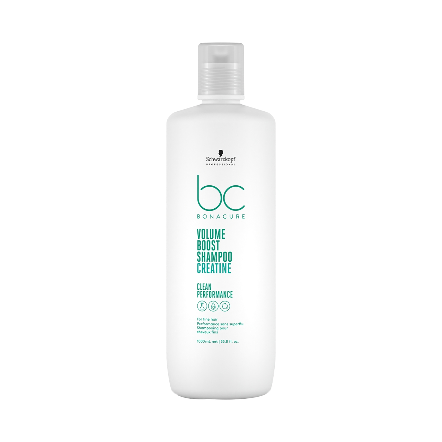  | Schwarzkopf Professional Bonacure Volume Boost Shampoo With Creatine For Fine Hair (1000ml)