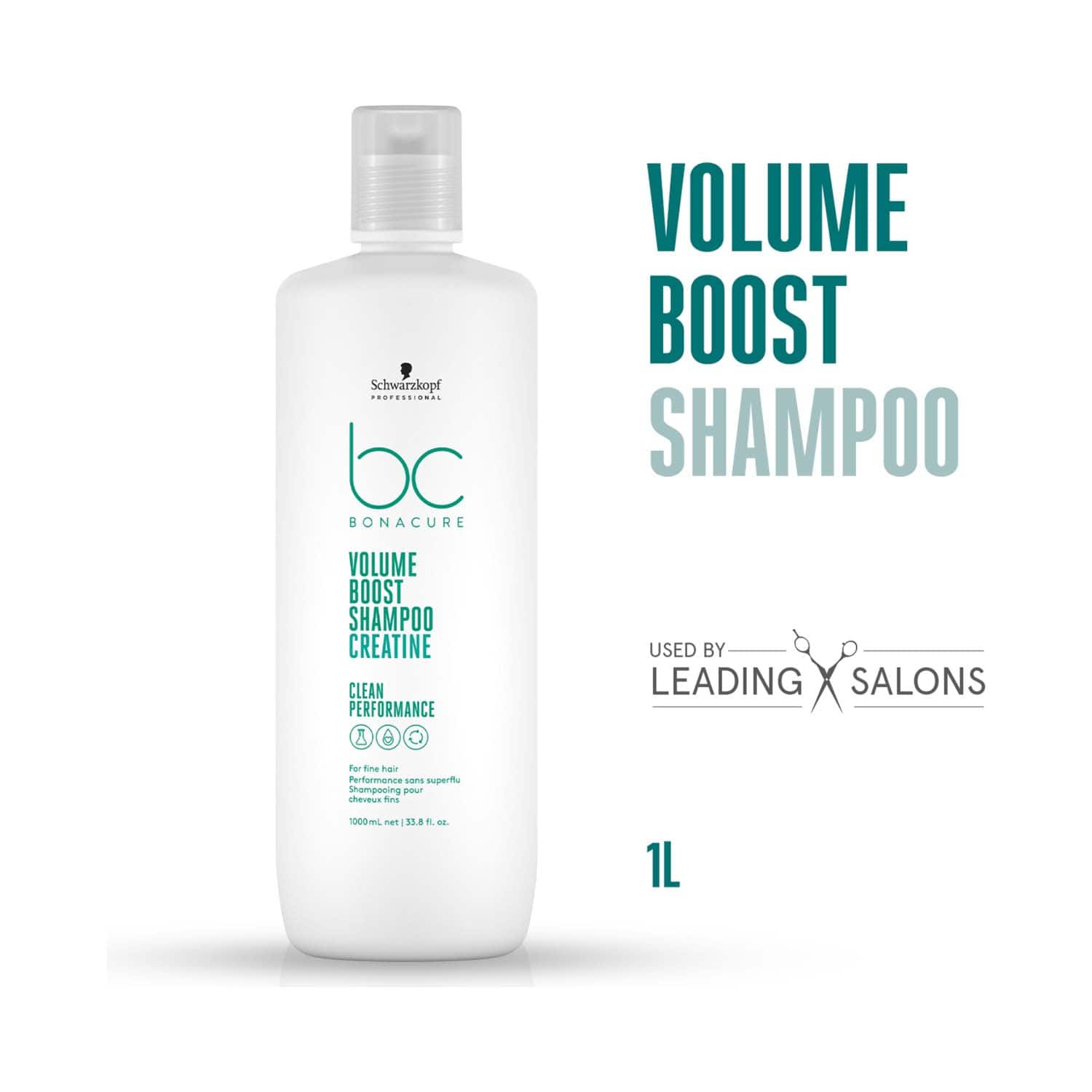 Schwarzkopf Professional | Schwarzkopf Professional Bonacure Volume Boost Shampoo With Creatine For Fine Hair (1000ml)