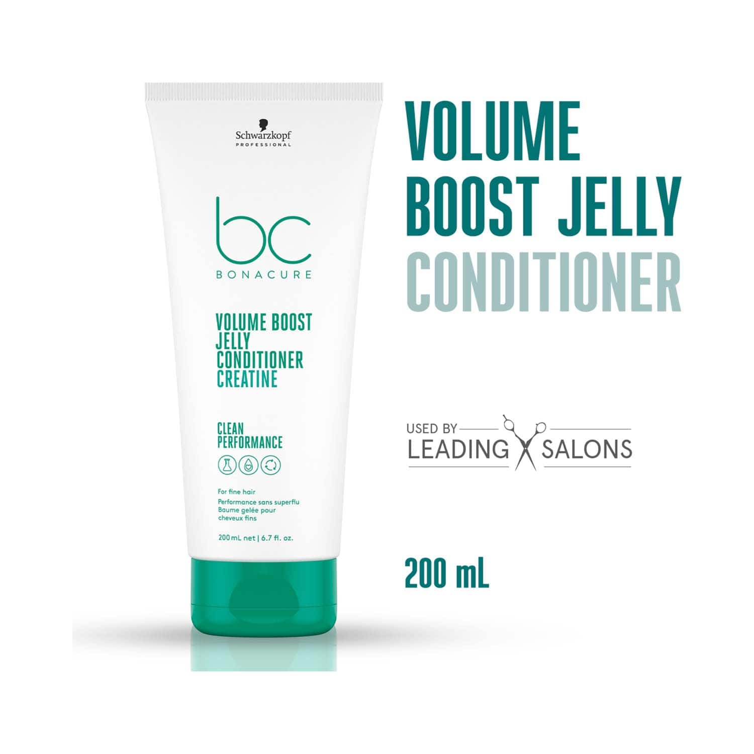 Schwarzkopf Professional | Schwarzkopf Professional Bonacure Volume Boost Jelly Conditioner With Creatine For Fine Hair (200ml)