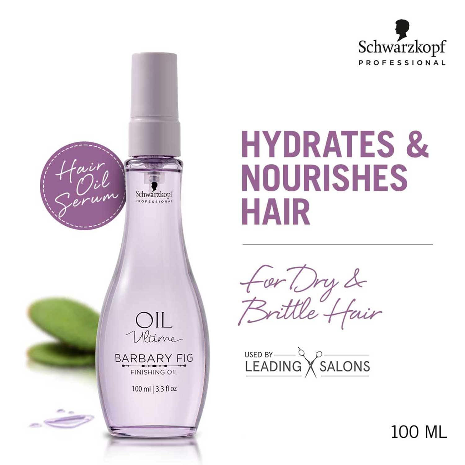 Schwarzkopf Professional | Schwarzkopf Professional Oil Ultime Barbary Fig Finishing Oil For Coarse Hair (100ml)