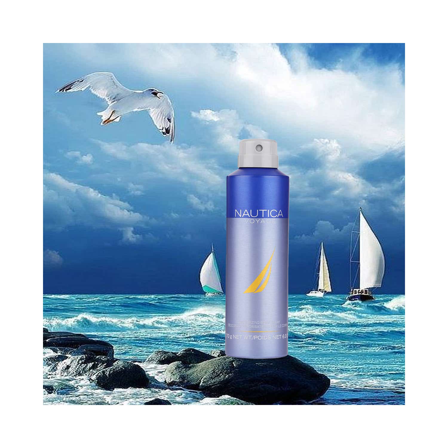 Buy Nautica Voyage All Over Body Spray (170g) Online at Best Price