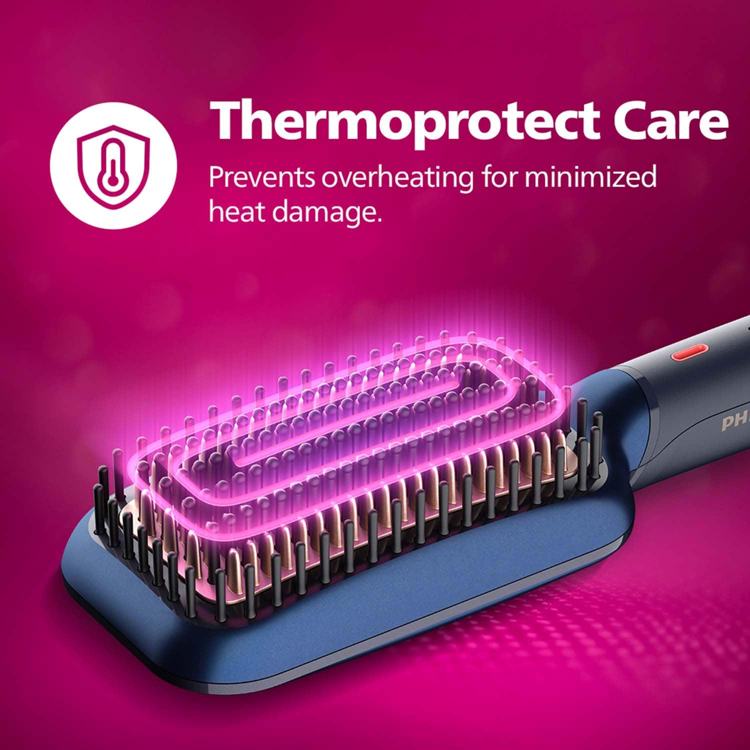 Philips silk pro hair straightener brush new arrivals