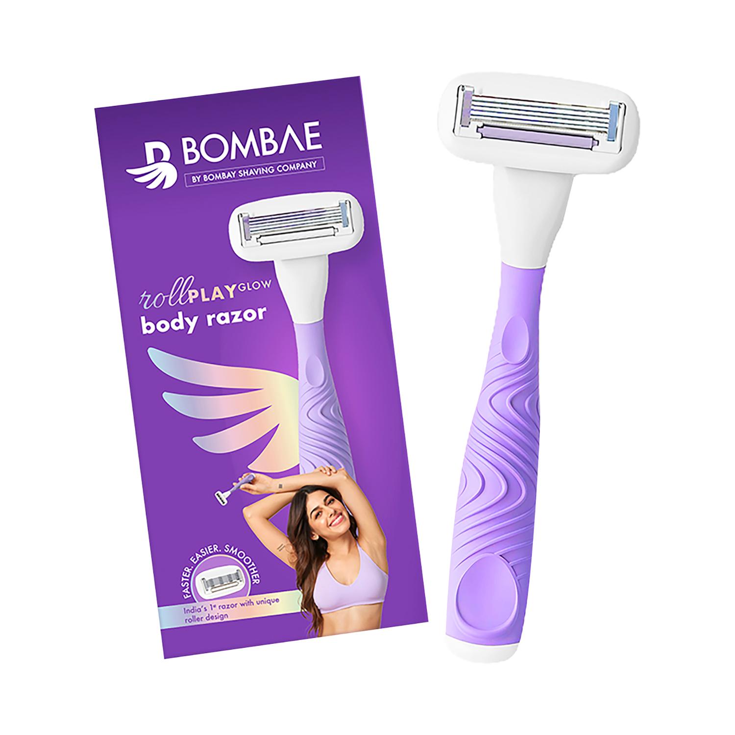 Bombae | Bombae Rollplay Glow Hair Removal Razor with Roller for Women
