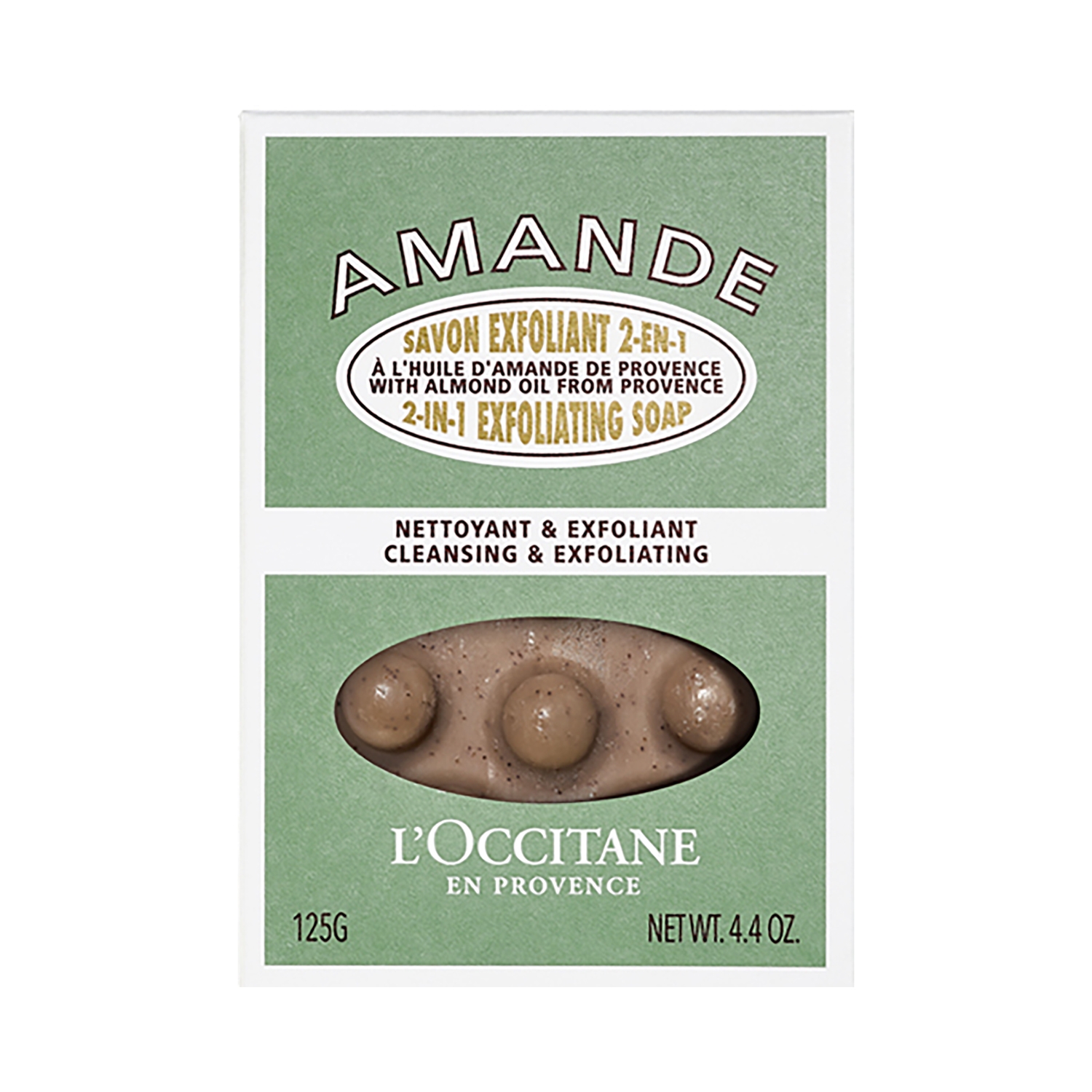 L'occitane | L'occitane Almond Scrubbing Soap (125g)