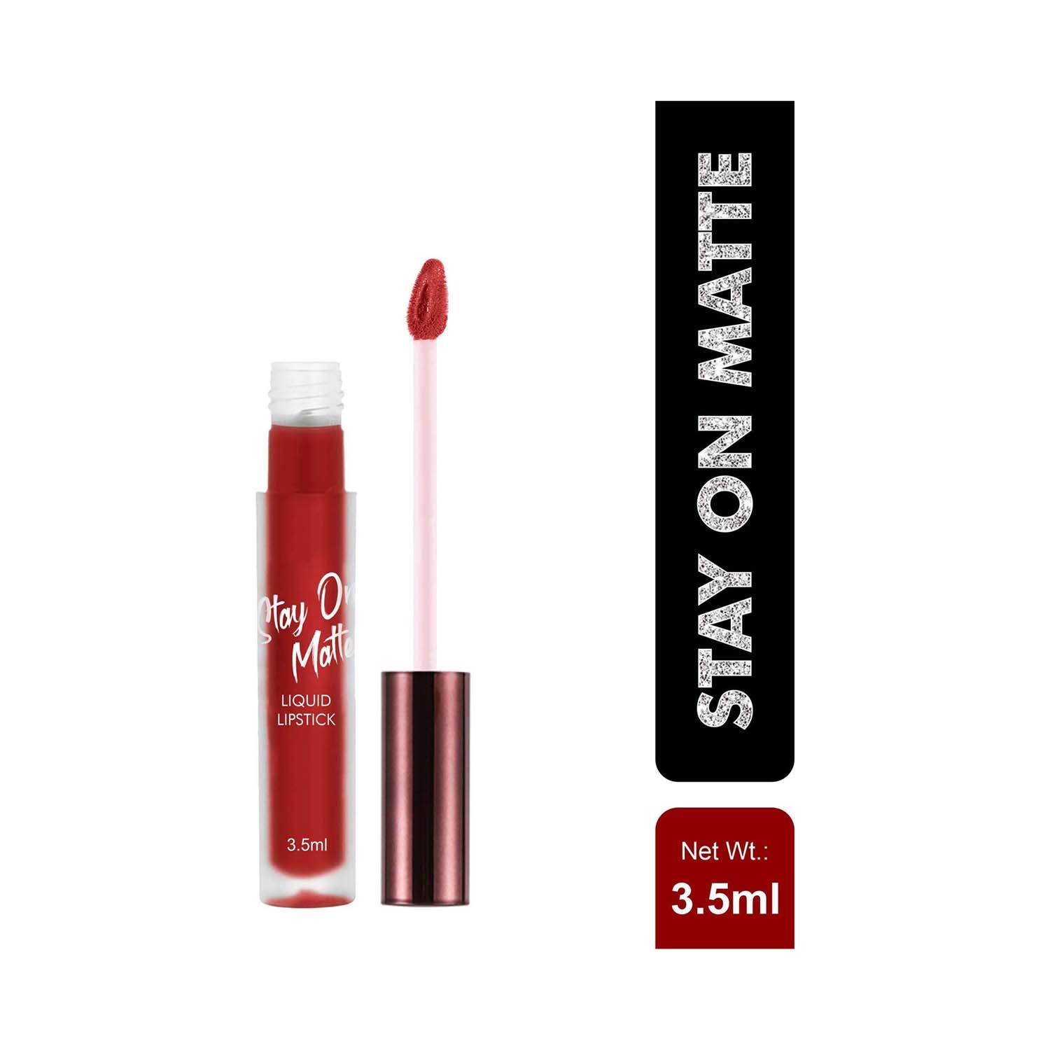 Beauty People | Beauty People Stay on Matte Liquid Lip Color with SPF 15 - 07 Kind (3.5ml)