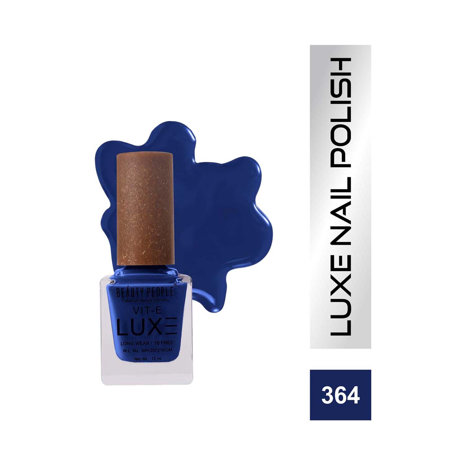 Beauty People | Beauty People Luxe Nail Polish with Vitamin E - 364 Blue Bliss (12ml)