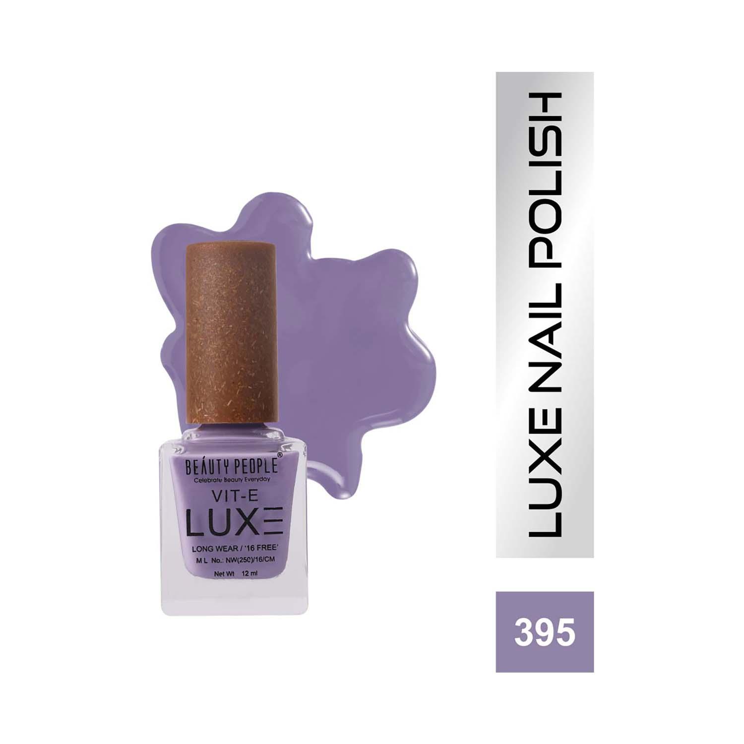 Beauty People | Beauty People Luxe Nail Polish with Vitamin E - 395 Peppy Purple (12ml)