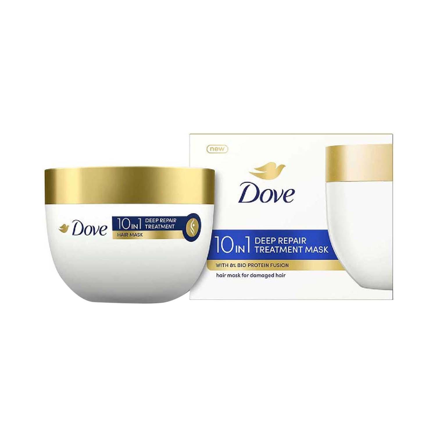 Dove | Dove 10-In-1 Deep Repair Treatment Hair Mask For Damaged Hair (300 ml)