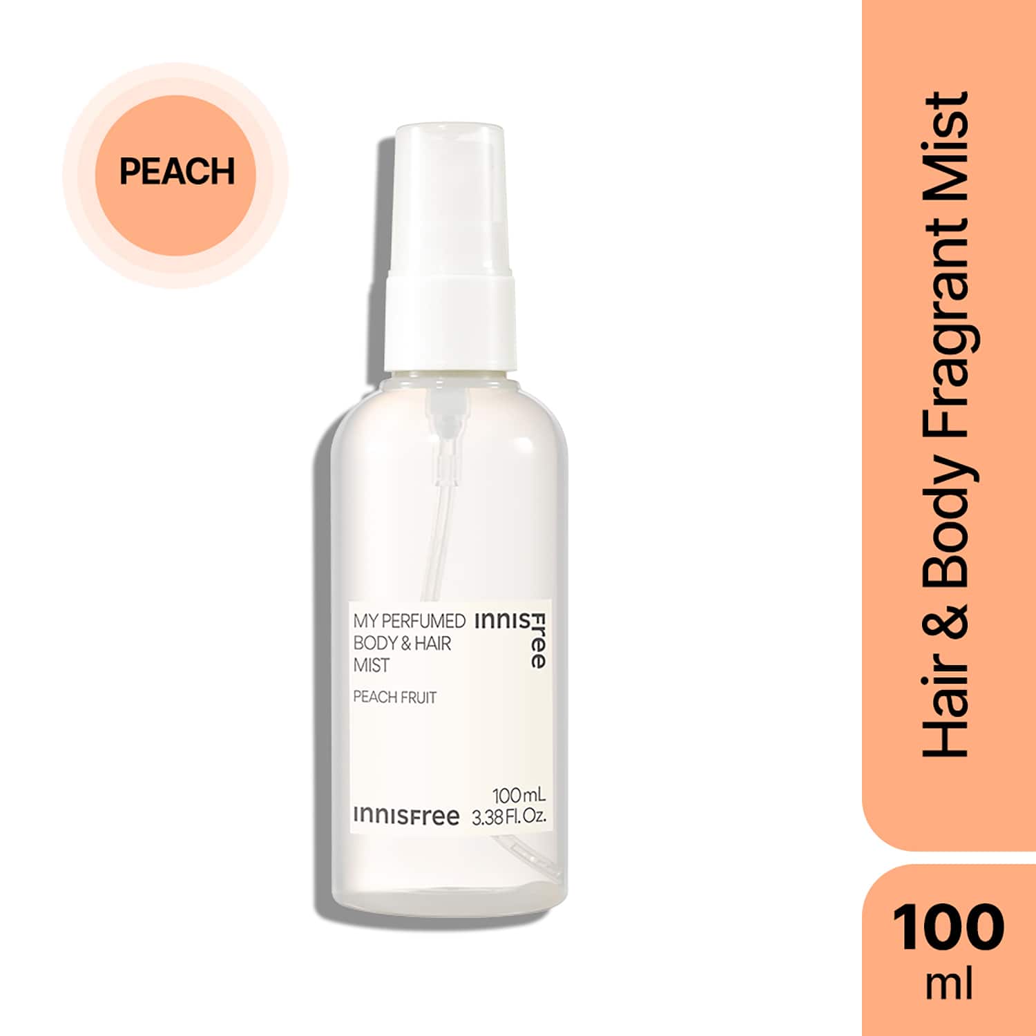 Innisfree | Innisfree Peach Fruit My Perfumed Body & Hair Mist (100ml)
