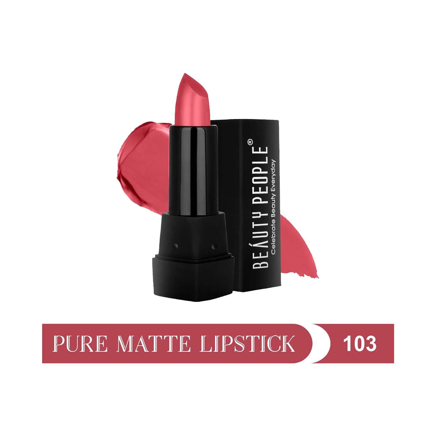 Beauty People | Beauty People Pure Matte Lipstick - 103 Royal Redding (3.8g)