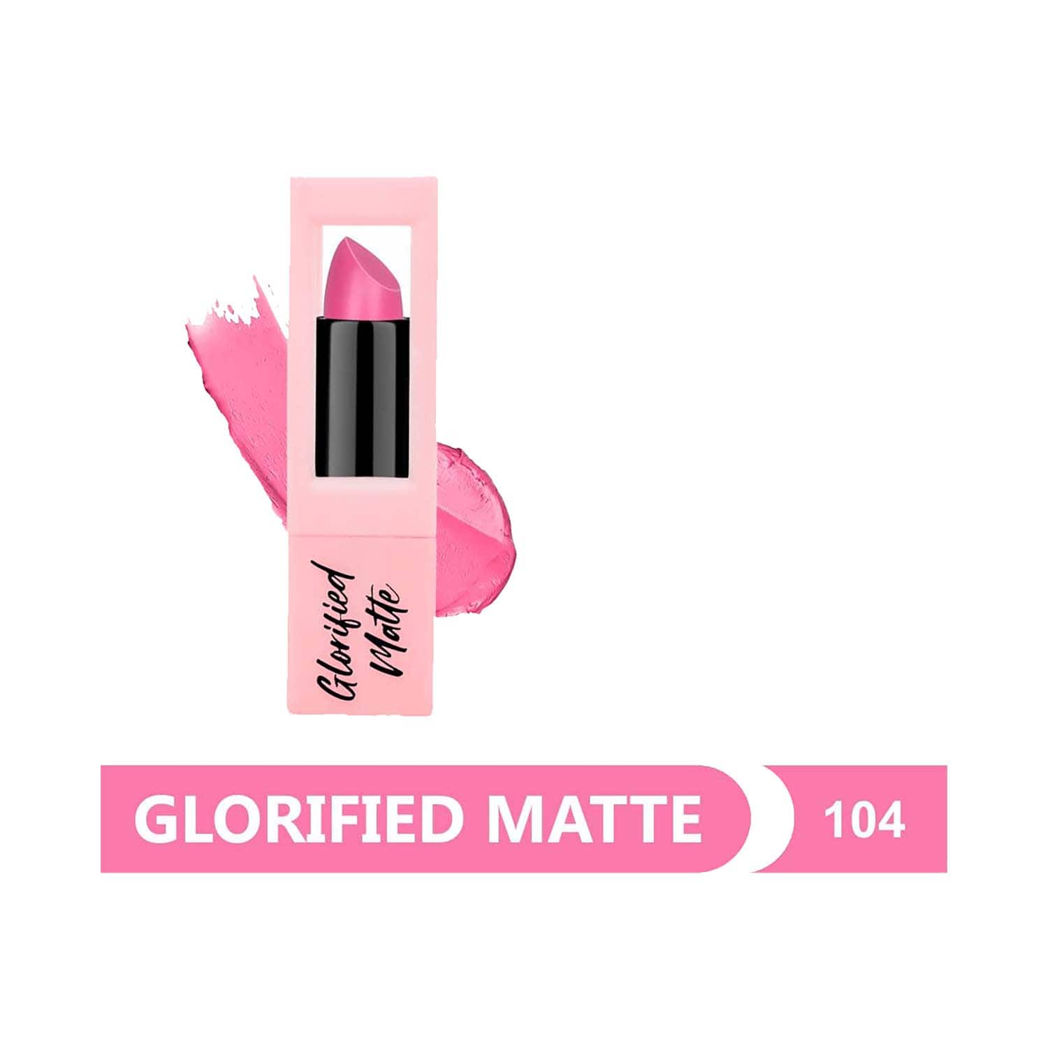 Beauty People | Beauty People Glorified Pink Lipstick - 104 Bare Hug (3.8g)