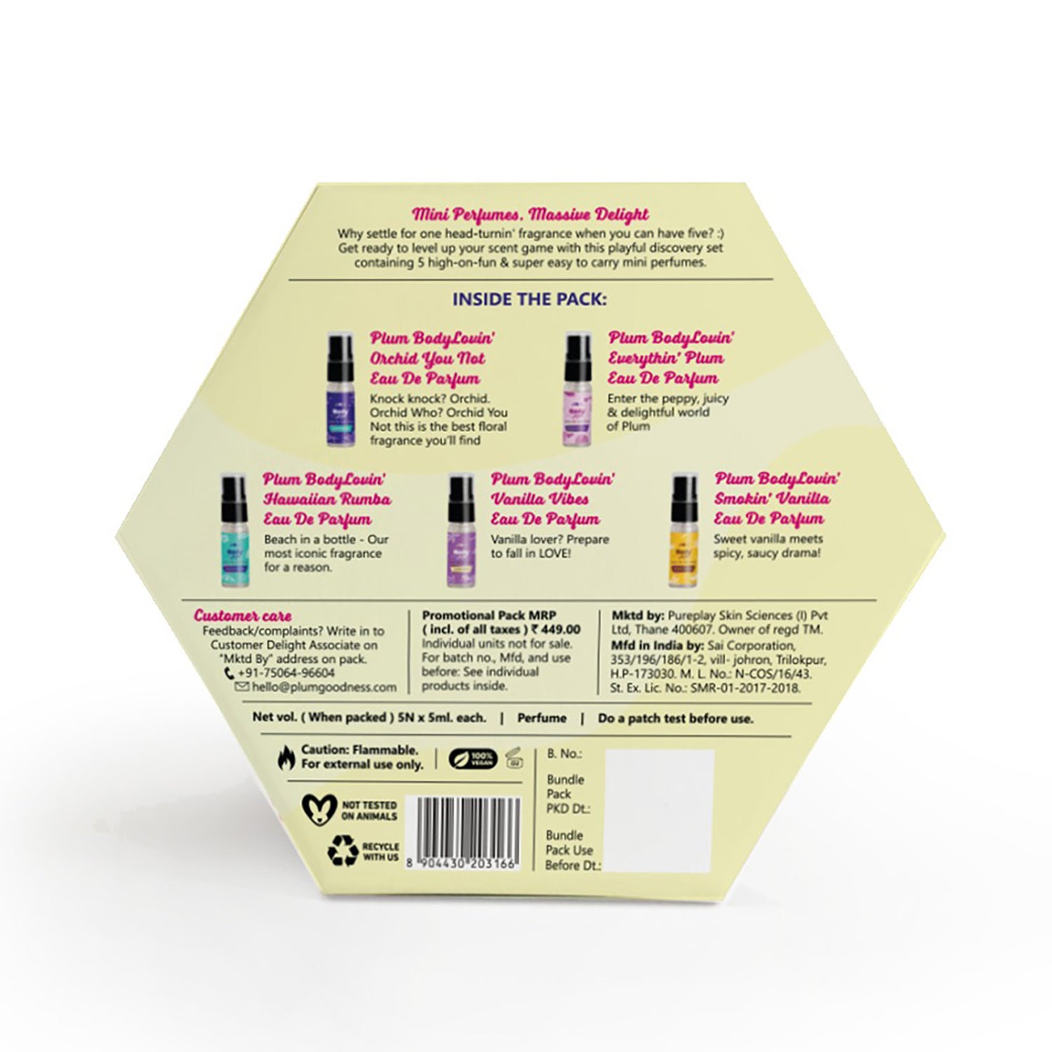 Buy Plum BodyLovin' Eau De Parfum Discovery Set (1Pc) Online at