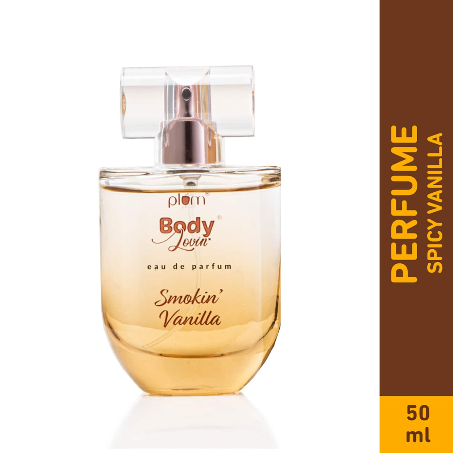 Plum | Plum BodyLovin' Smokin' Vanilla Eau De Parfum - Long Lasting Vanilla Perfume (50ml)