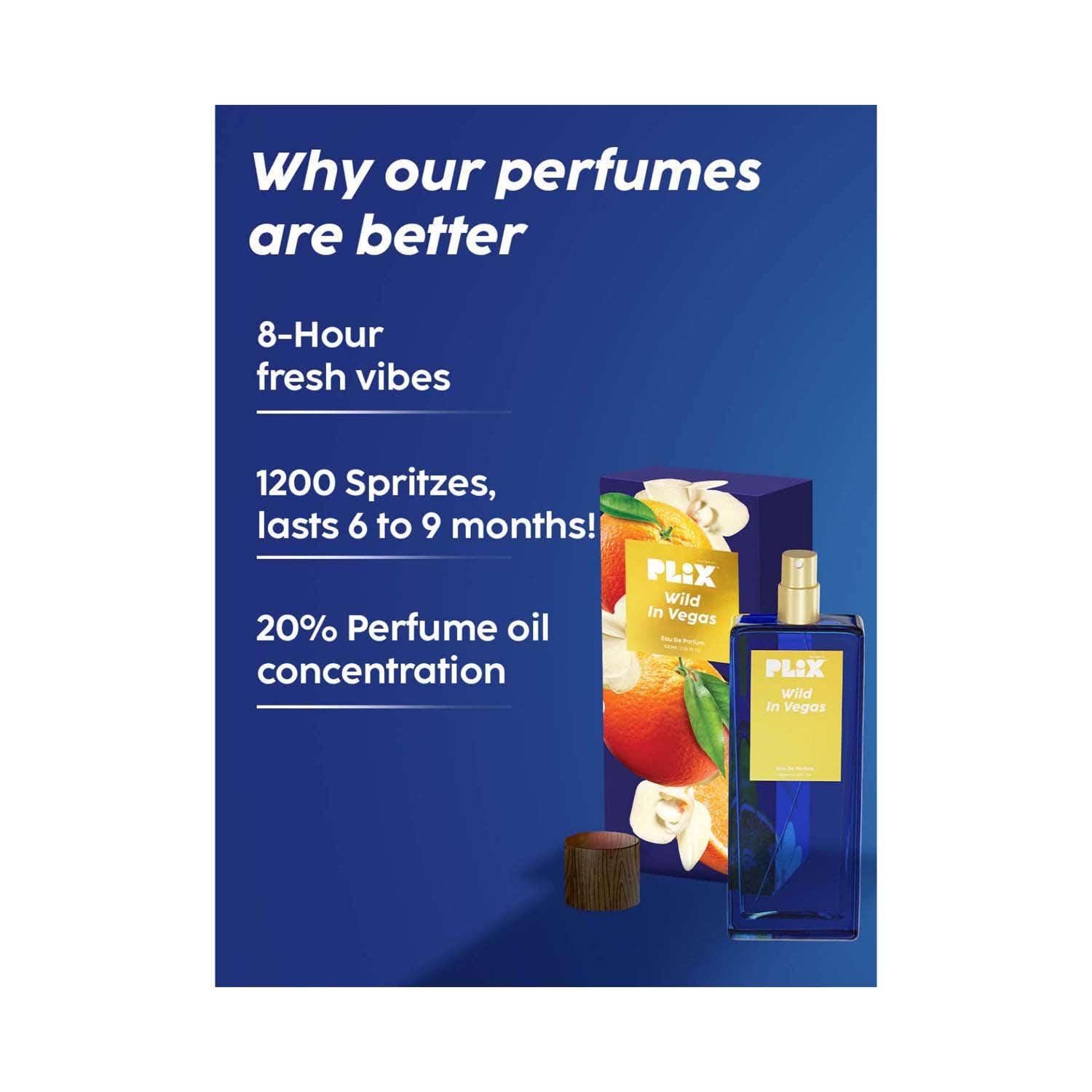 Buy Plix Wild In Vegas International Eau De Parfum (100ml) Online