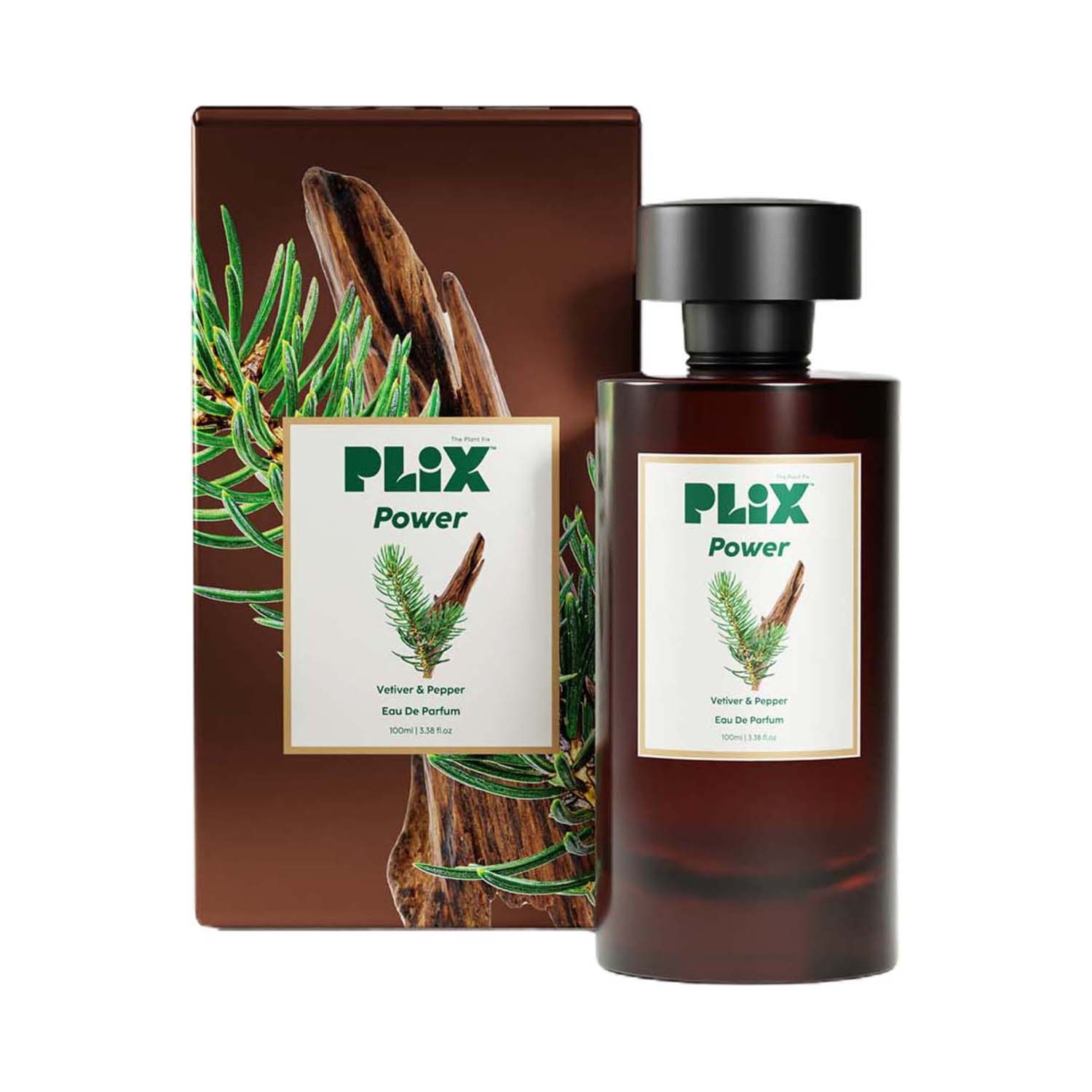Plix The Plant Fix | Plix The Plant Fix Mood Range Power Eau De Parfum (100ml)