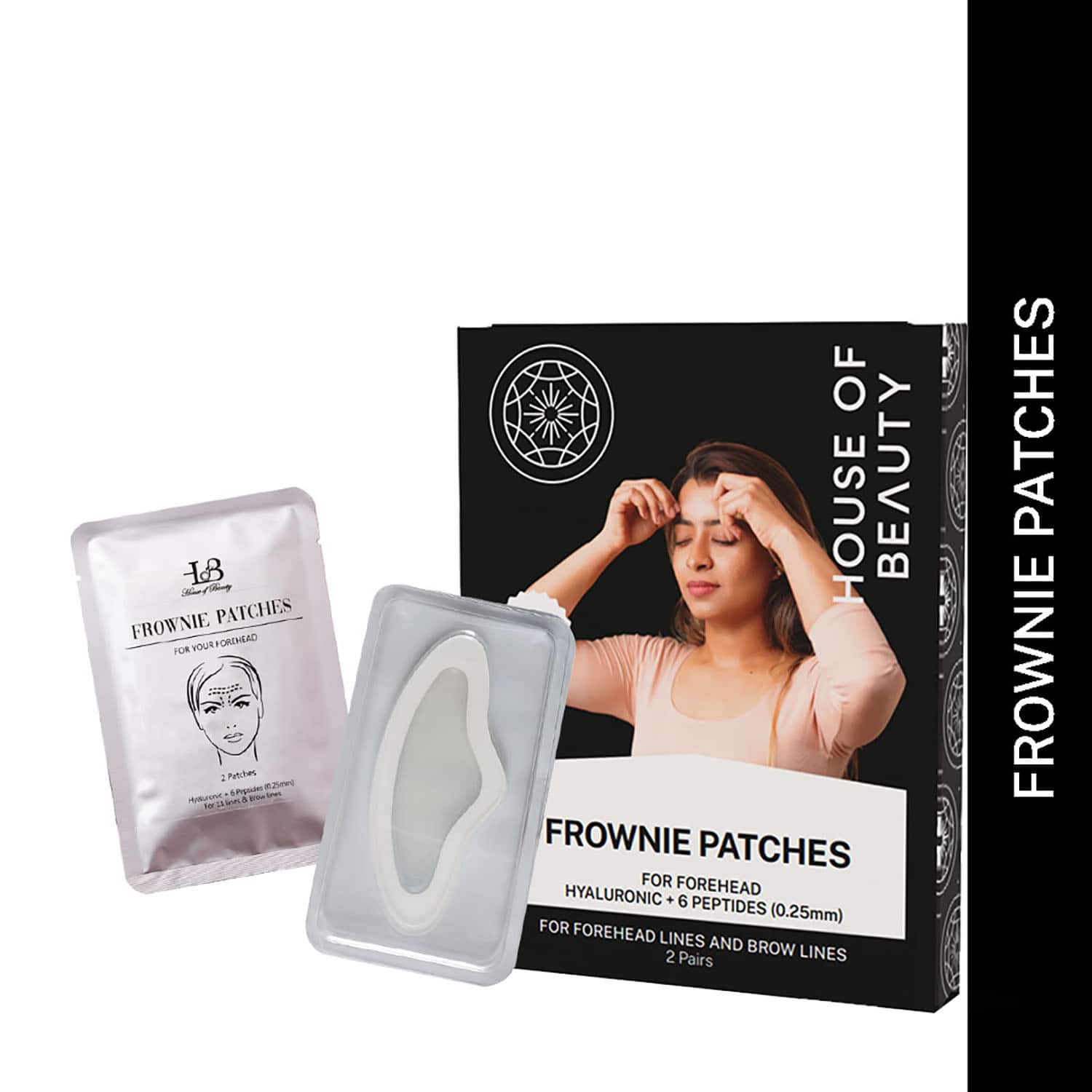 House of Beauty | House of Beauty Frownie Patches For Forehead Lines & Skin Tightening W/T Peptides (2 Pcs)