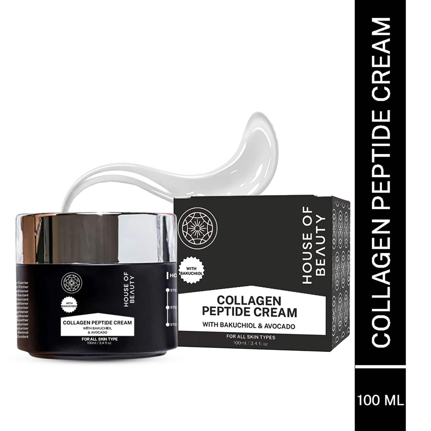 House of Beauty | House of Beauty Collagen Cream For Normal, Dry & Mature Skin W/T Bakuchiol& Niacin (50 ml)