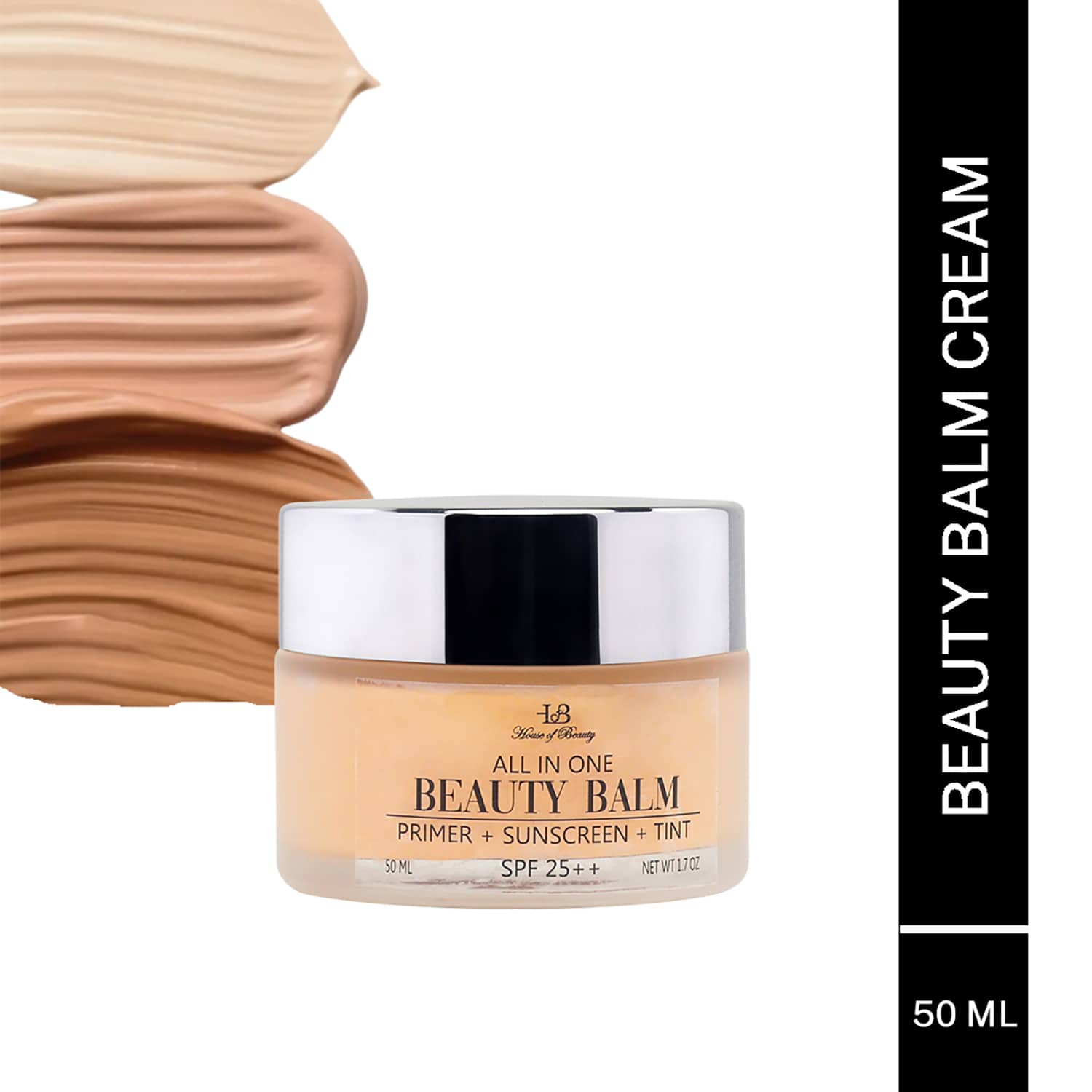 House of Beauty | House of Beauty All Skin Bb-Beauty Balm W/T Primer, Tint, & Spf 25+ Covers Unevenness (50 ml)