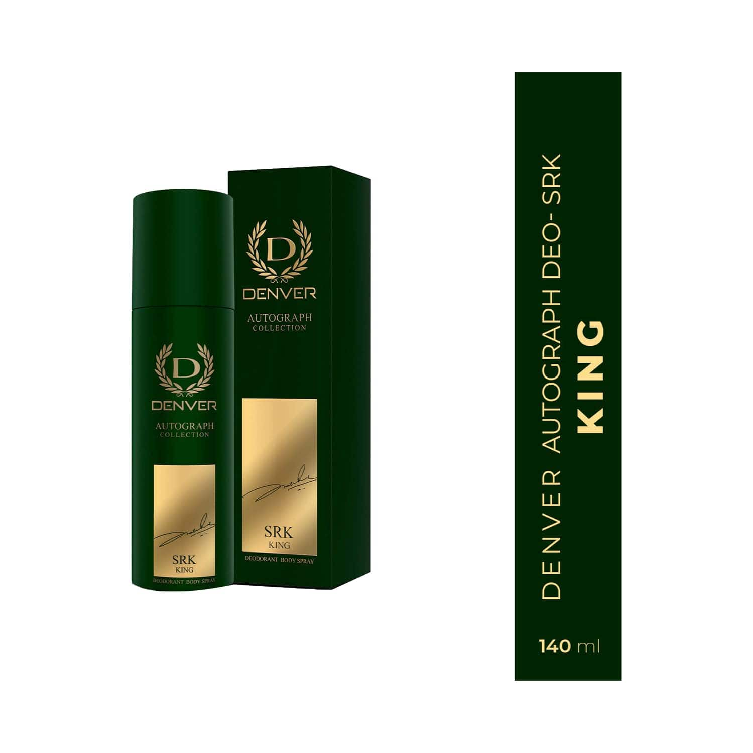 Denver | Denver SRK King Autograph Collection Deodorant (140ml)