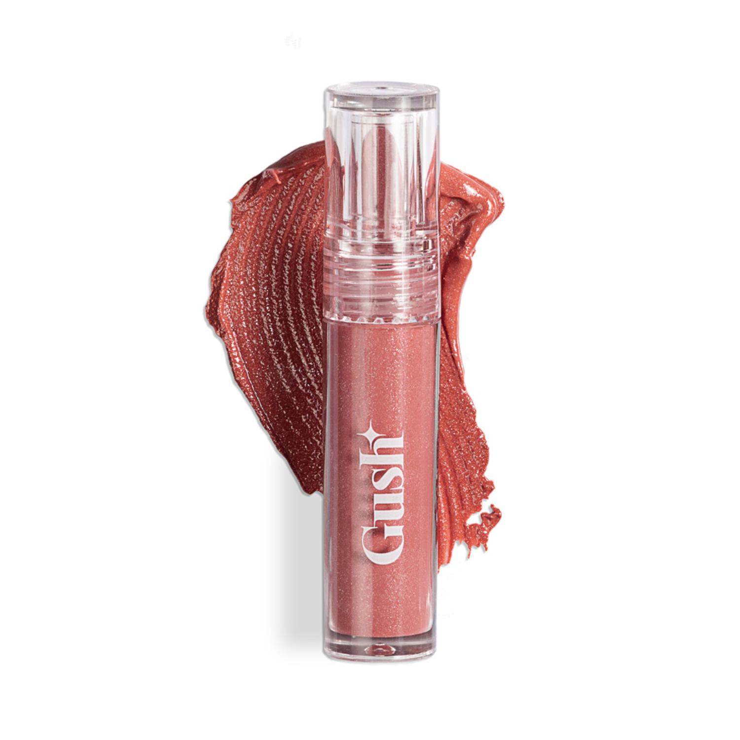 Gush Beauty | Gush Beauty Glaze Lip Oil Gloss High Shine & Hydrating Lip Gloss - Sheer Sparkle (2.8ml)