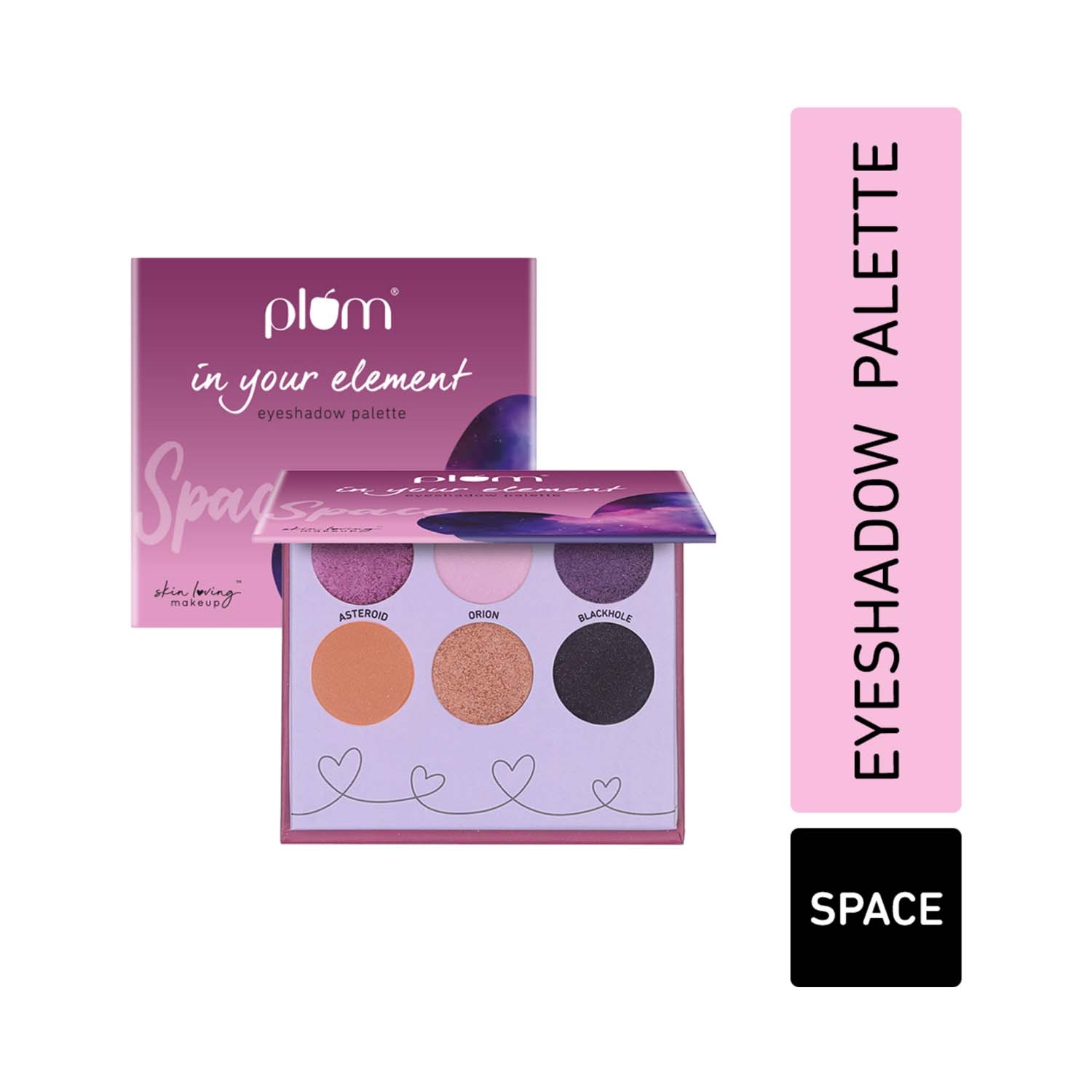 Plum | Plum 6-In-1 Super Pigmented In Your Element Eyeshadow Palette - 05 Space (10g)
