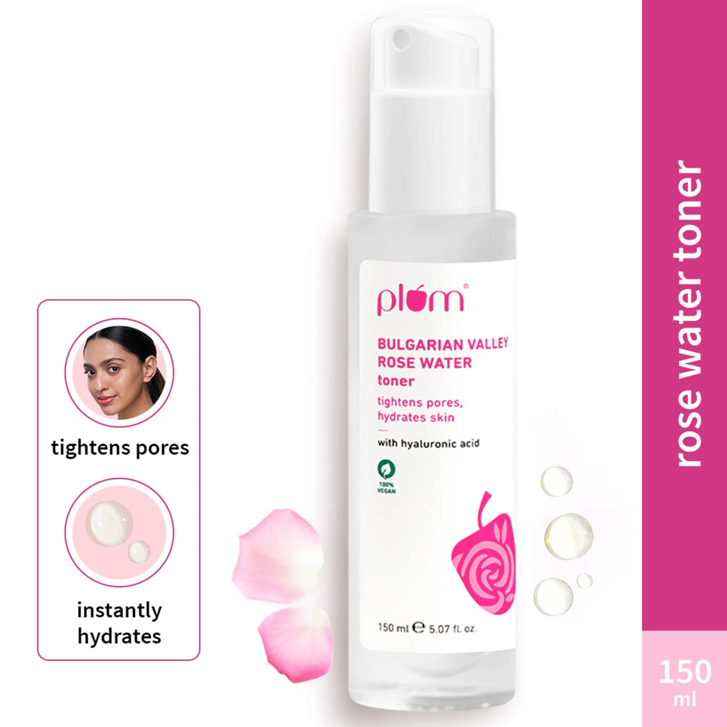 Plum | Plum Bulgarian Valley Rose Water Toner (150ml)