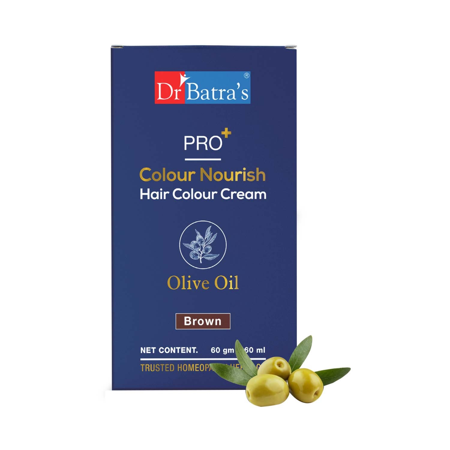 Dr Batra's | Dr Batra's Pro Color Nourish Hair Color Cream Dark Brown (120g)