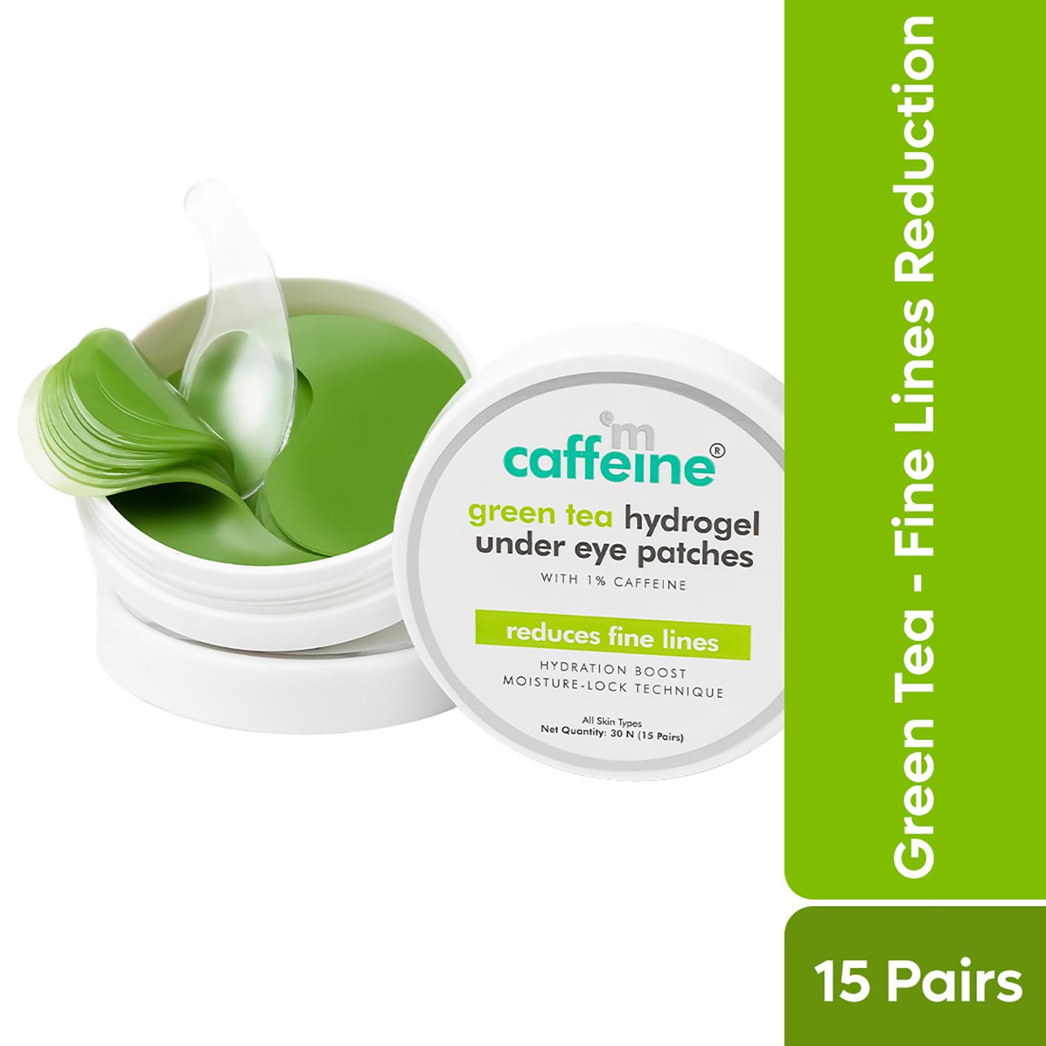 mCaffeine | mCaffeine Green Tea Eye Patches - (30 Pcs)