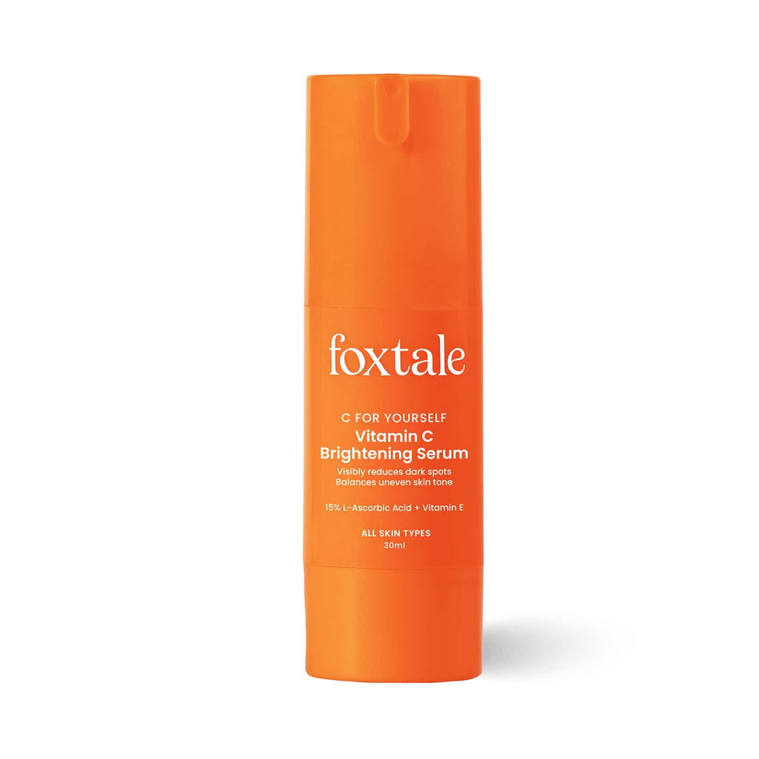 Foxtale | Foxtale Vitamin C Serum 15% L-Ascorbic Acid And 1% Vitamin E Brightening Serum (30ml)