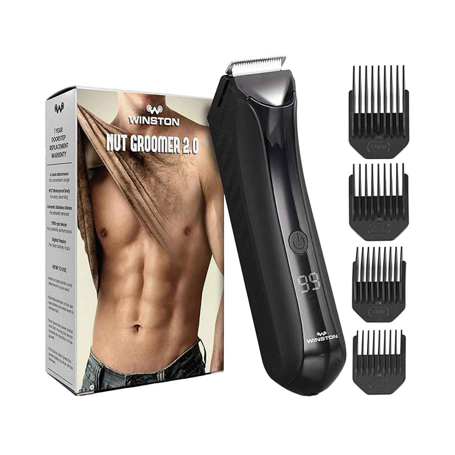 WINSTON | WINSTON Wireless Nut Groomer 2.0 Ball Trimmer