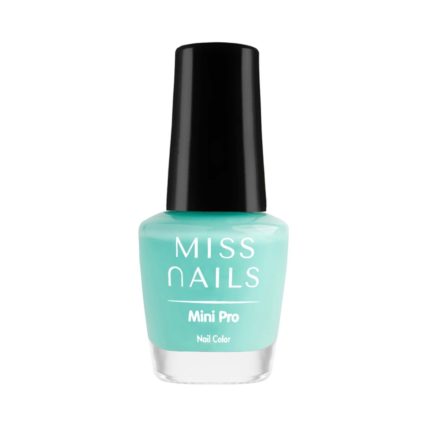 Miss Nails | Miss Nails Mini Pro Nail Polish - Mint-E-Licious (6ml)