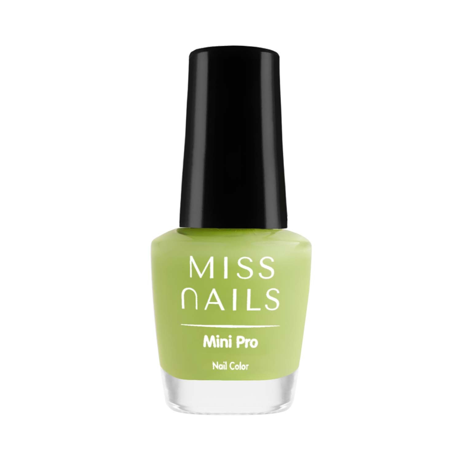 Miss Nails | Miss Nails Mini Pro Nail Polish - Feel Green (6ml)