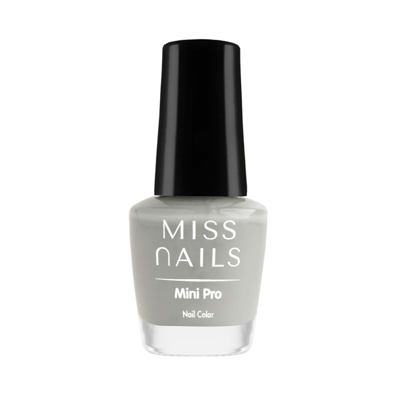 Miss Nails | Miss Nails Mini Pro Nail Polish - Cool Gray (6ml)