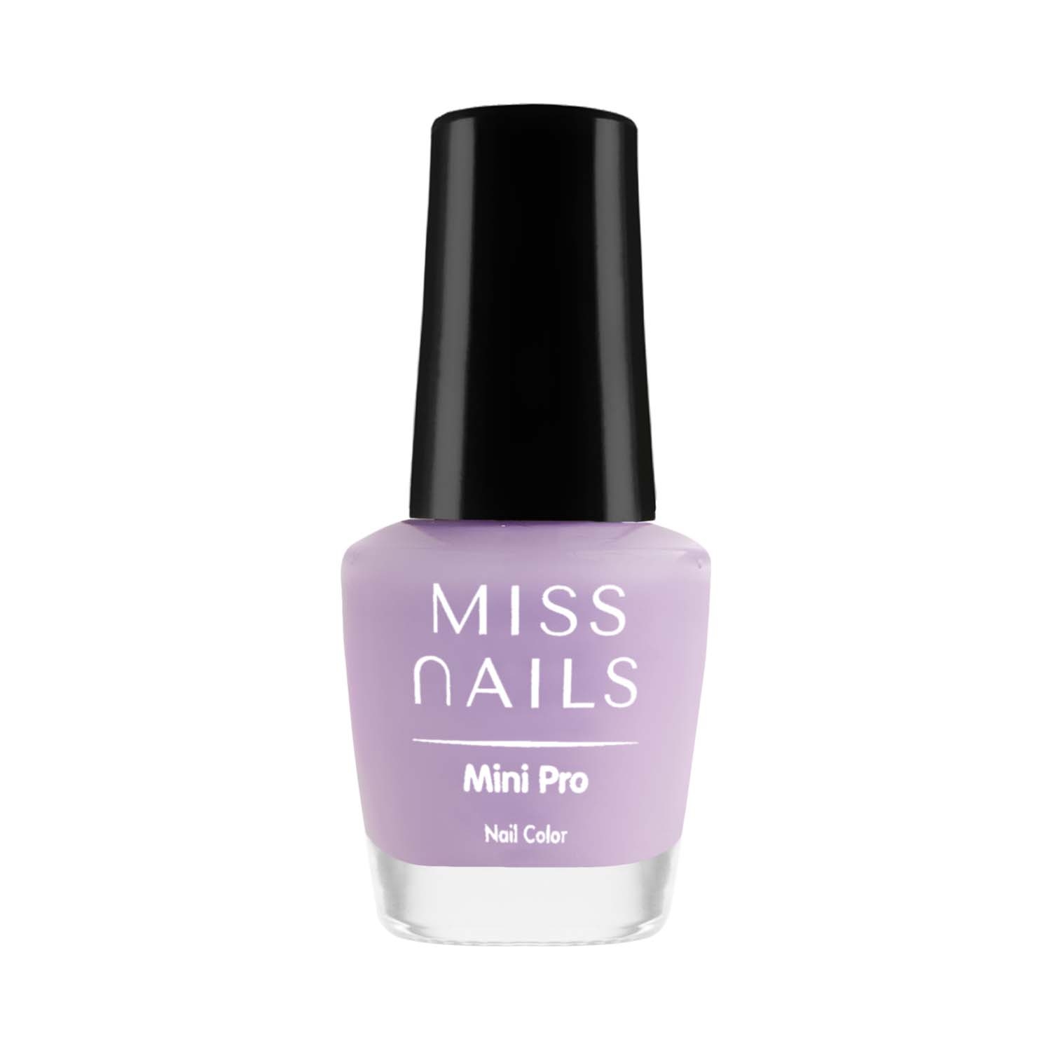 Miss Nails | Miss Nails Mini Pro Nail Polish - Black Current (6ml)