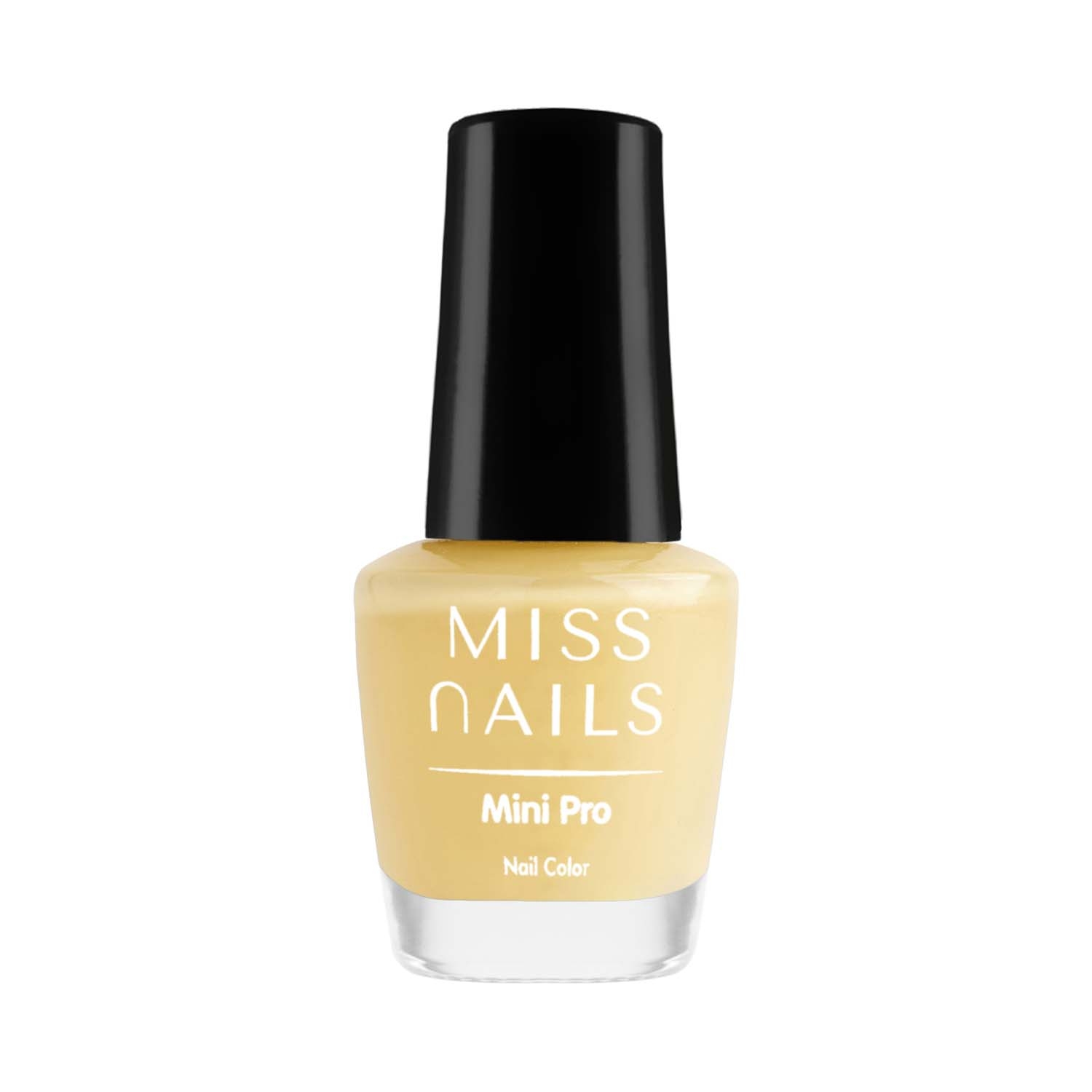 Miss Nails | Miss Nails Mini Pro Nail Polish - Calming Lemon (6ml)