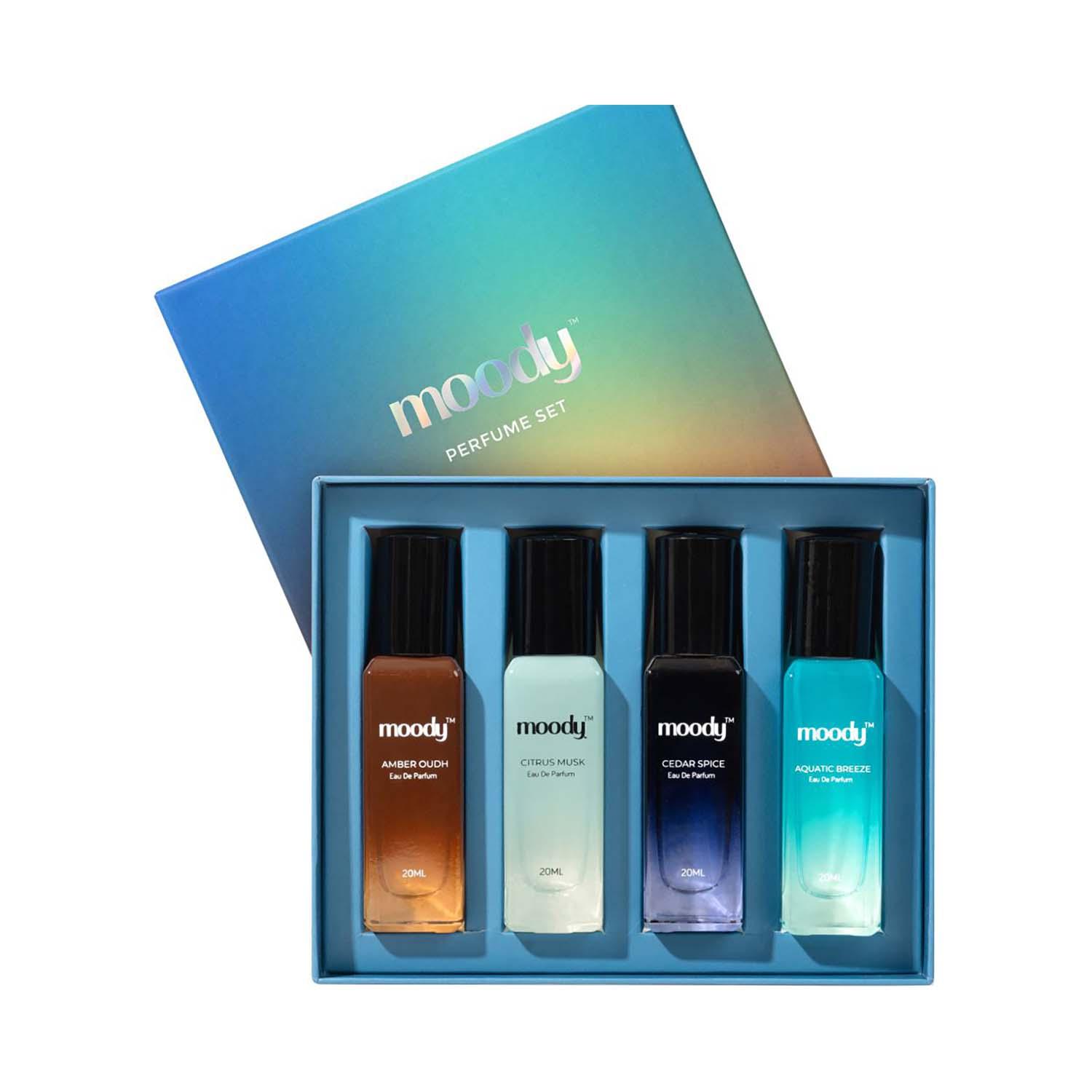 Moody | Moody Perfume Gift Set for Men (4 Pcs)