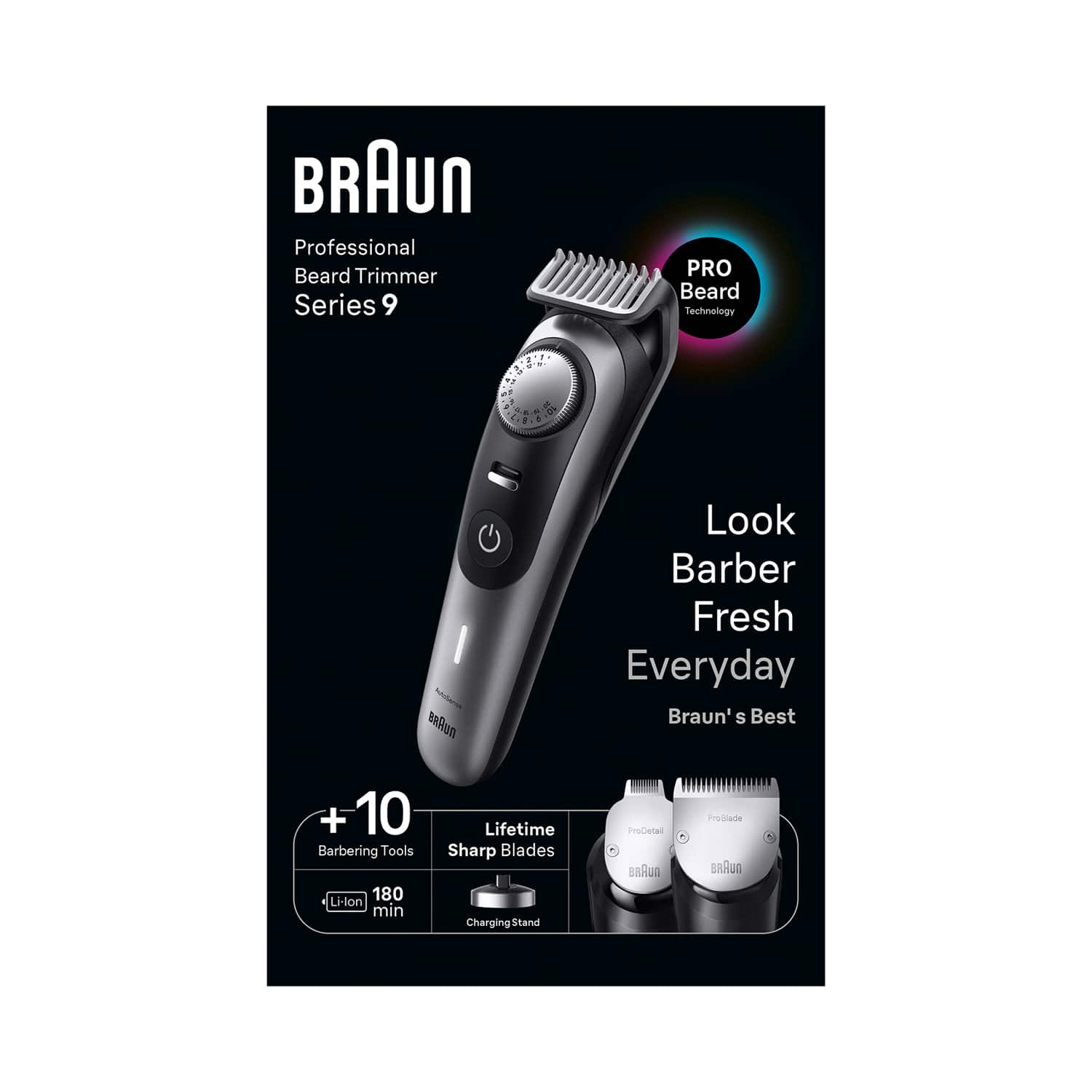 Braun | Braun Professional Beard Trimmer Series 9 - BT9420
