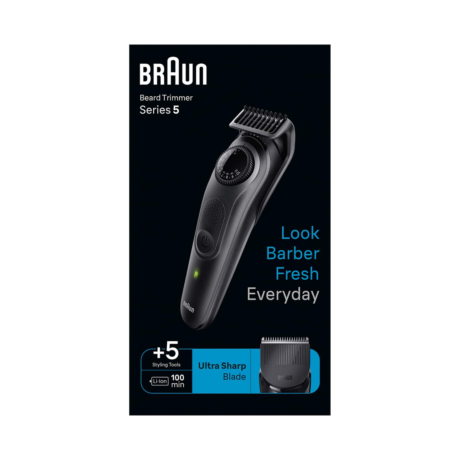 Braun | Braun Beard Trimmer 5 With Precision Wheel - BT5420