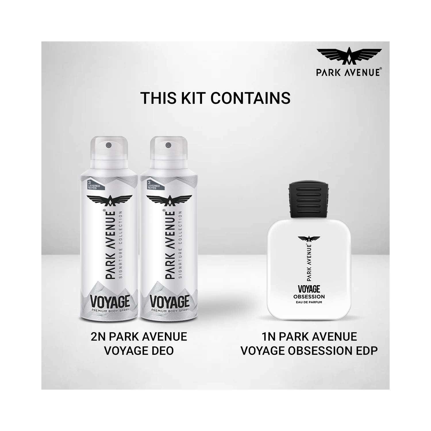 Buy Park Avenue Signature Liquid Perfume Gift Set For Men (3Pcs