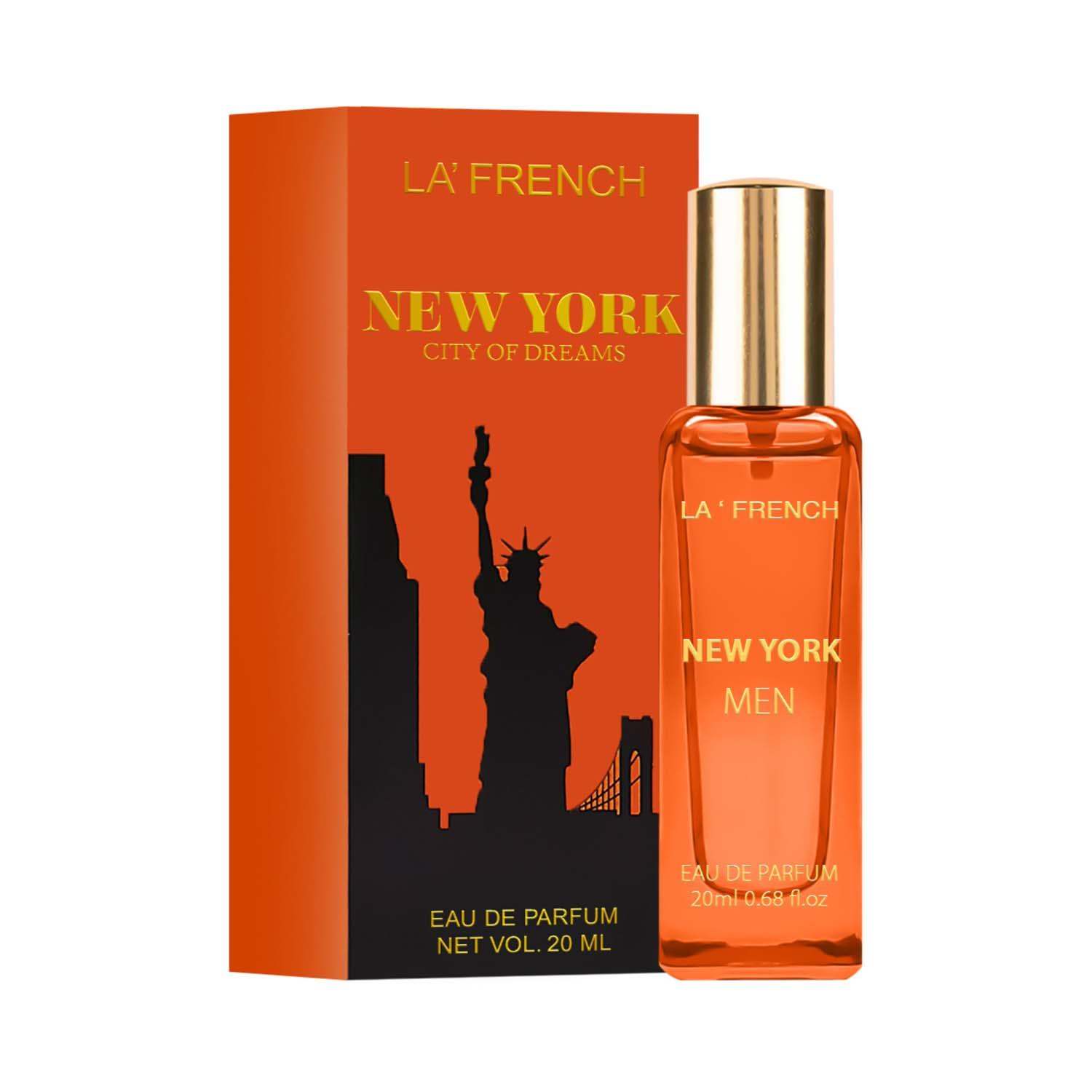 LA' French | LA' French New York City Of Dreams Eau De Parfum (20ml)